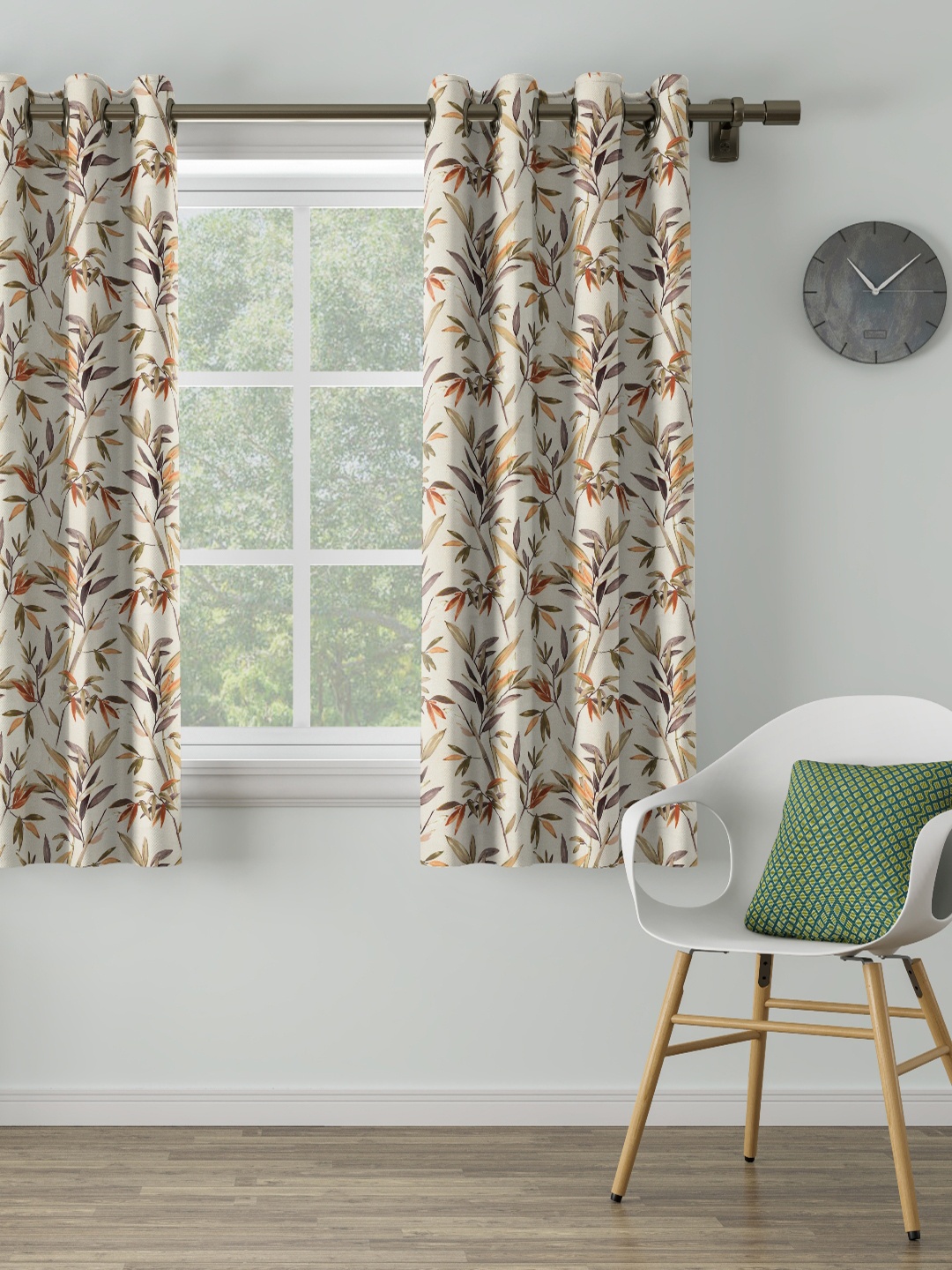 DDecor Cream-Coloured Single Curtain Curtain