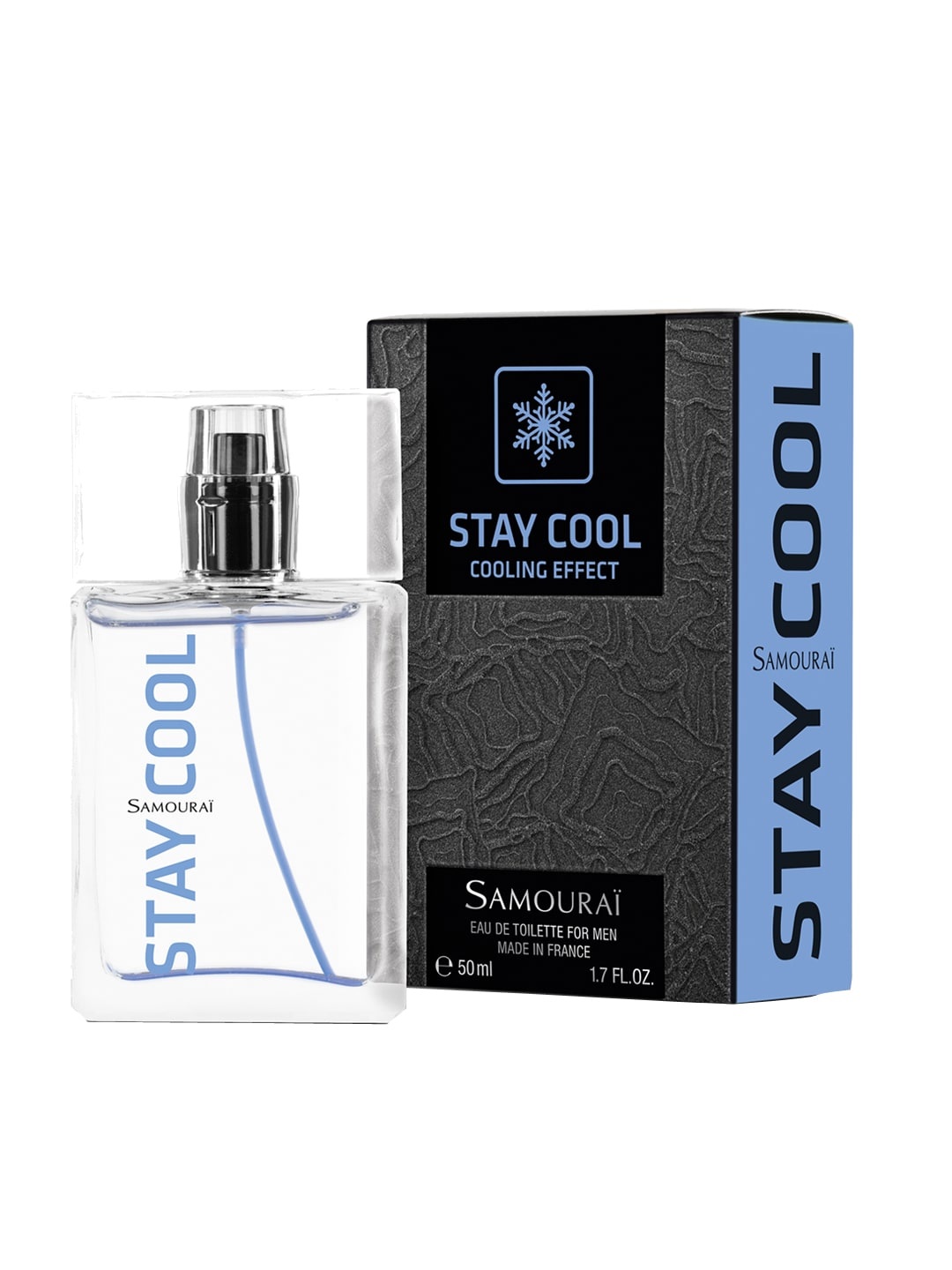 

SAMOURAI "Stay Cool" Eau de Toilette Natural Spray 50 ml, Transparent