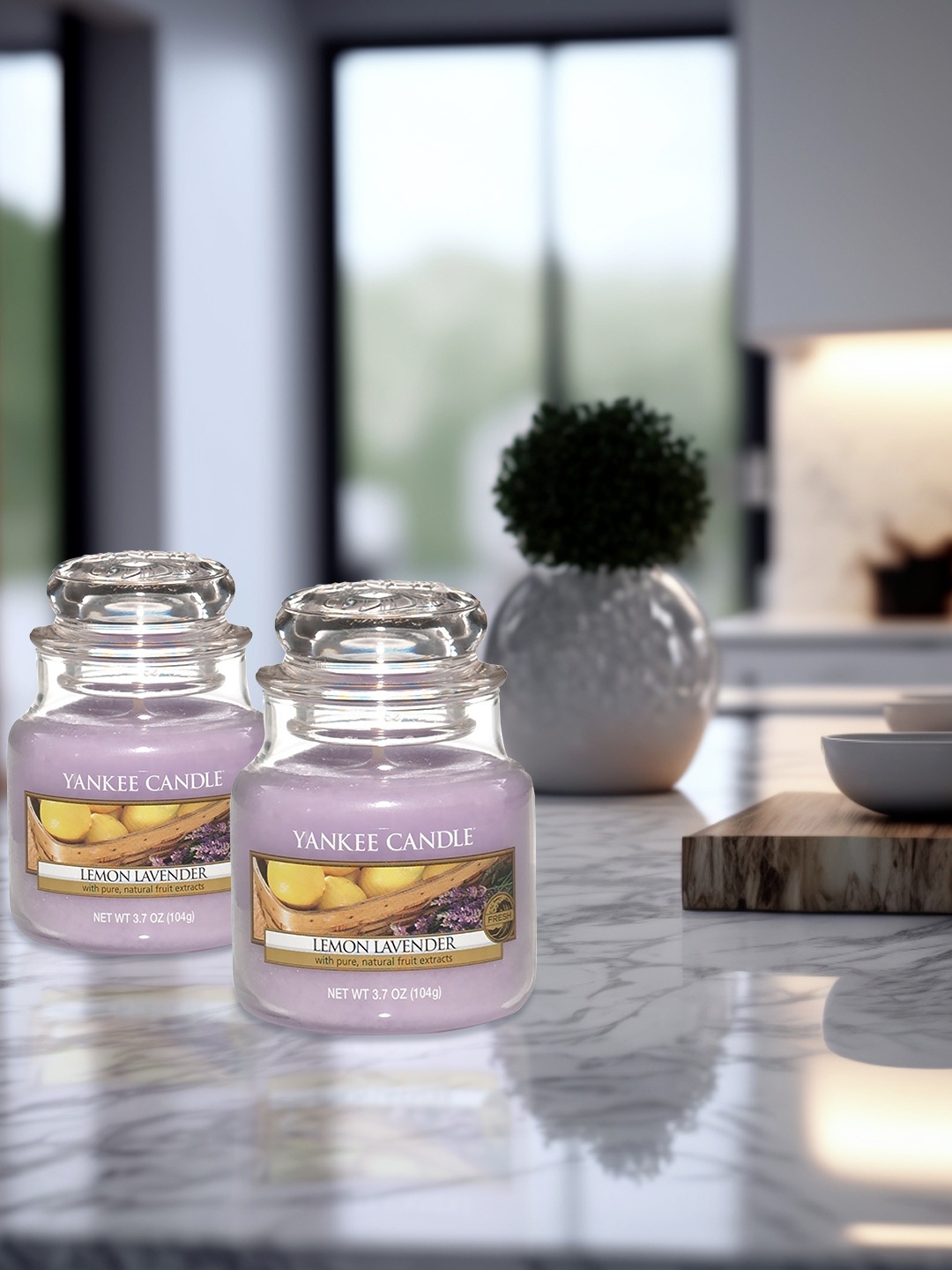 

YANKEE CANDLE Set of 2 Lemon Lavender Scented Candles