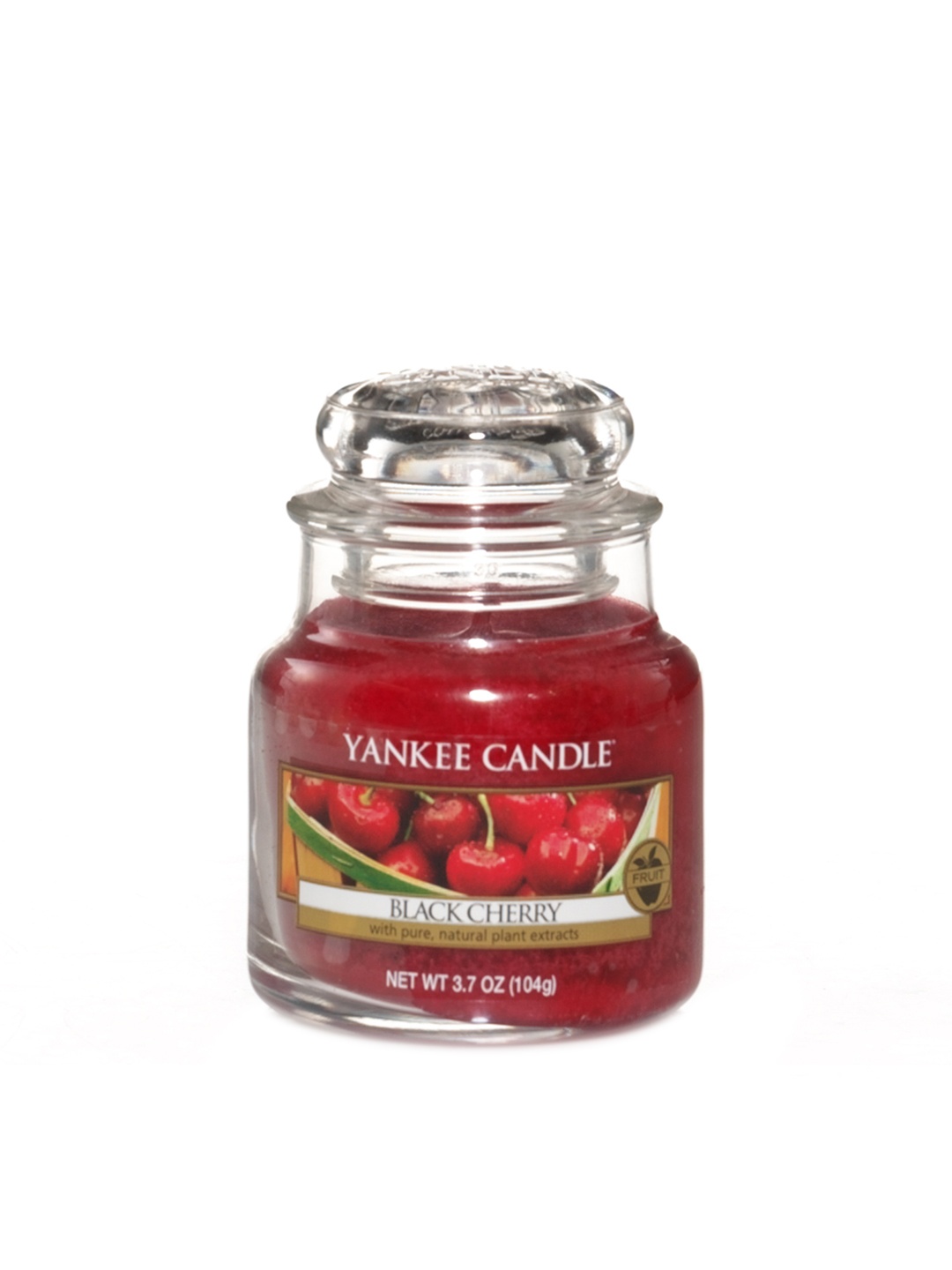 

YANKEE CANDLE Red Black Cherry Scented Small Jar Candle