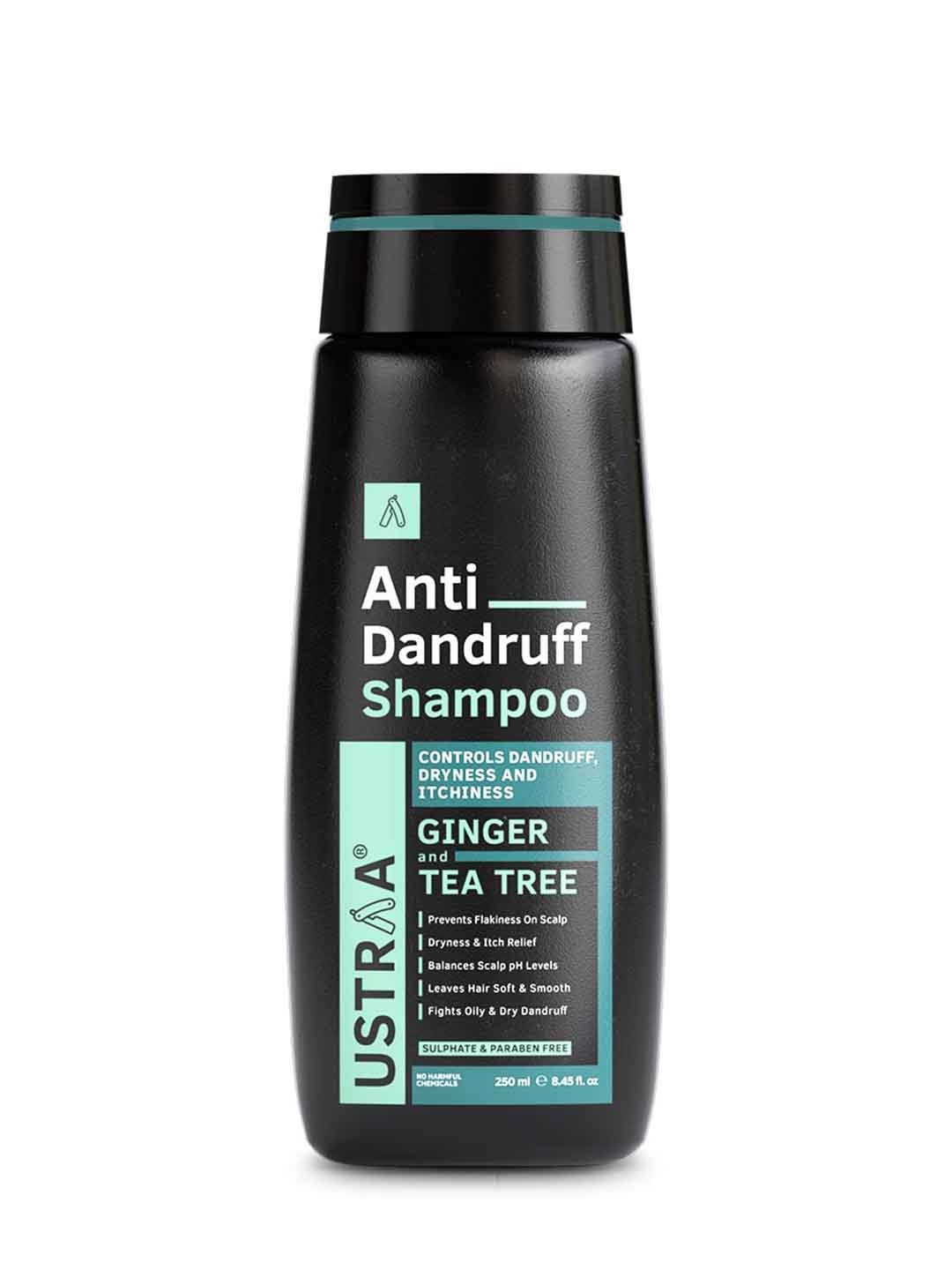 

Ustraa Men Anti Dandruff Shampoo With Climbazole Ginger & Tea Tree Oil - 200 ml, Brown