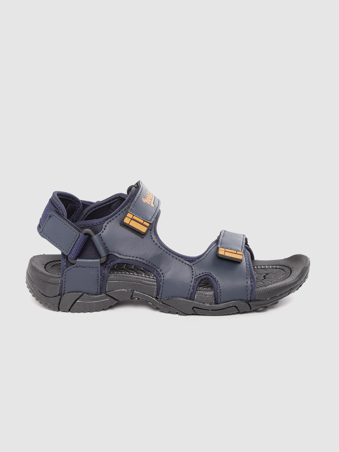 

The Roadster Lifestyle Co Men Navy Blue Solid Sports Sandals