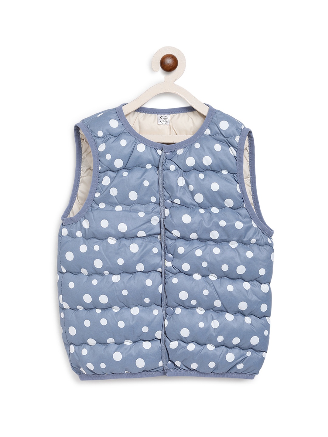 

Kids On Board Kids Blue Printed Tailored Jacket