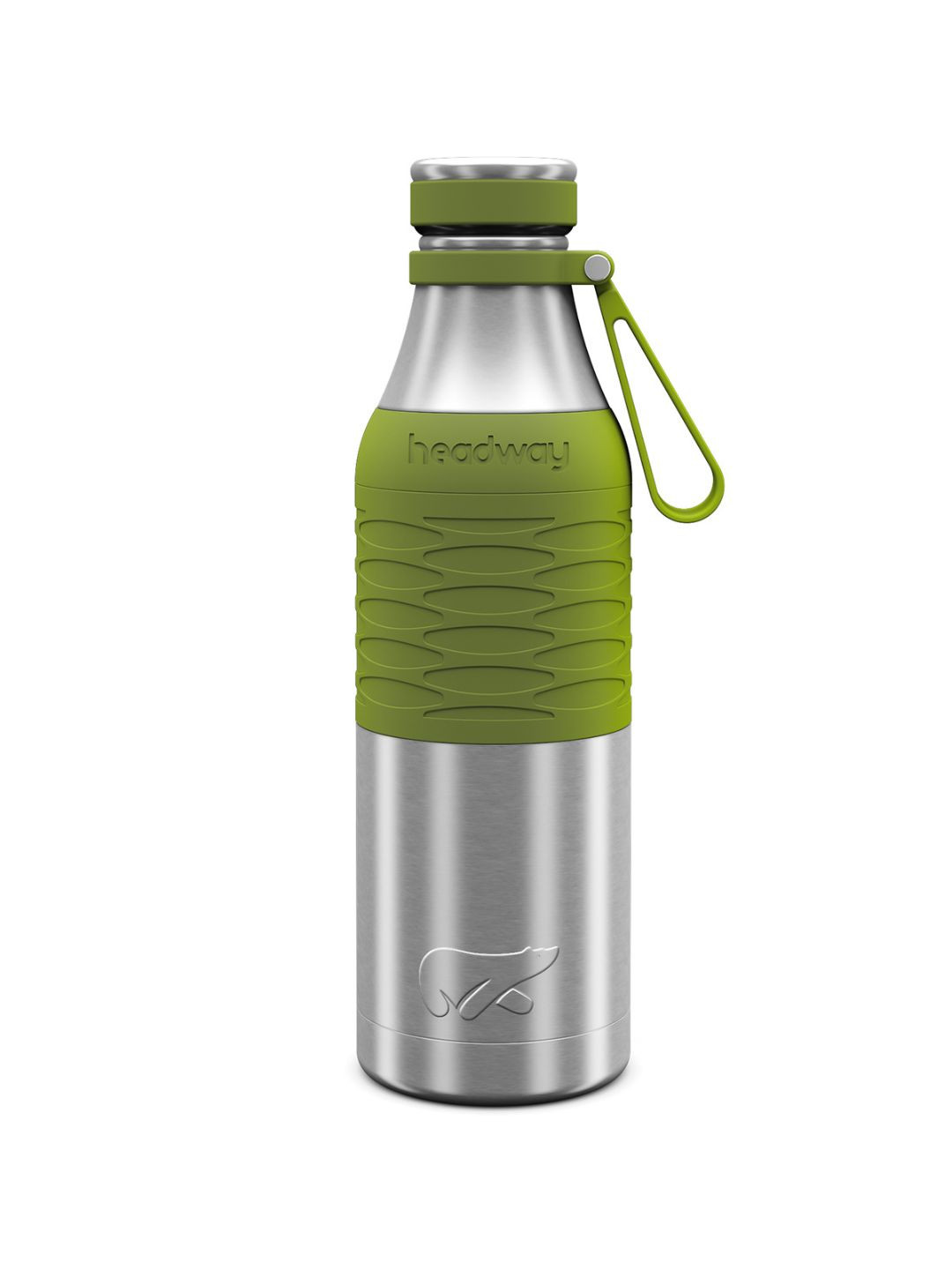 

Headway Military Green Burell Stainless Steel Insulated Bottle 600 ML