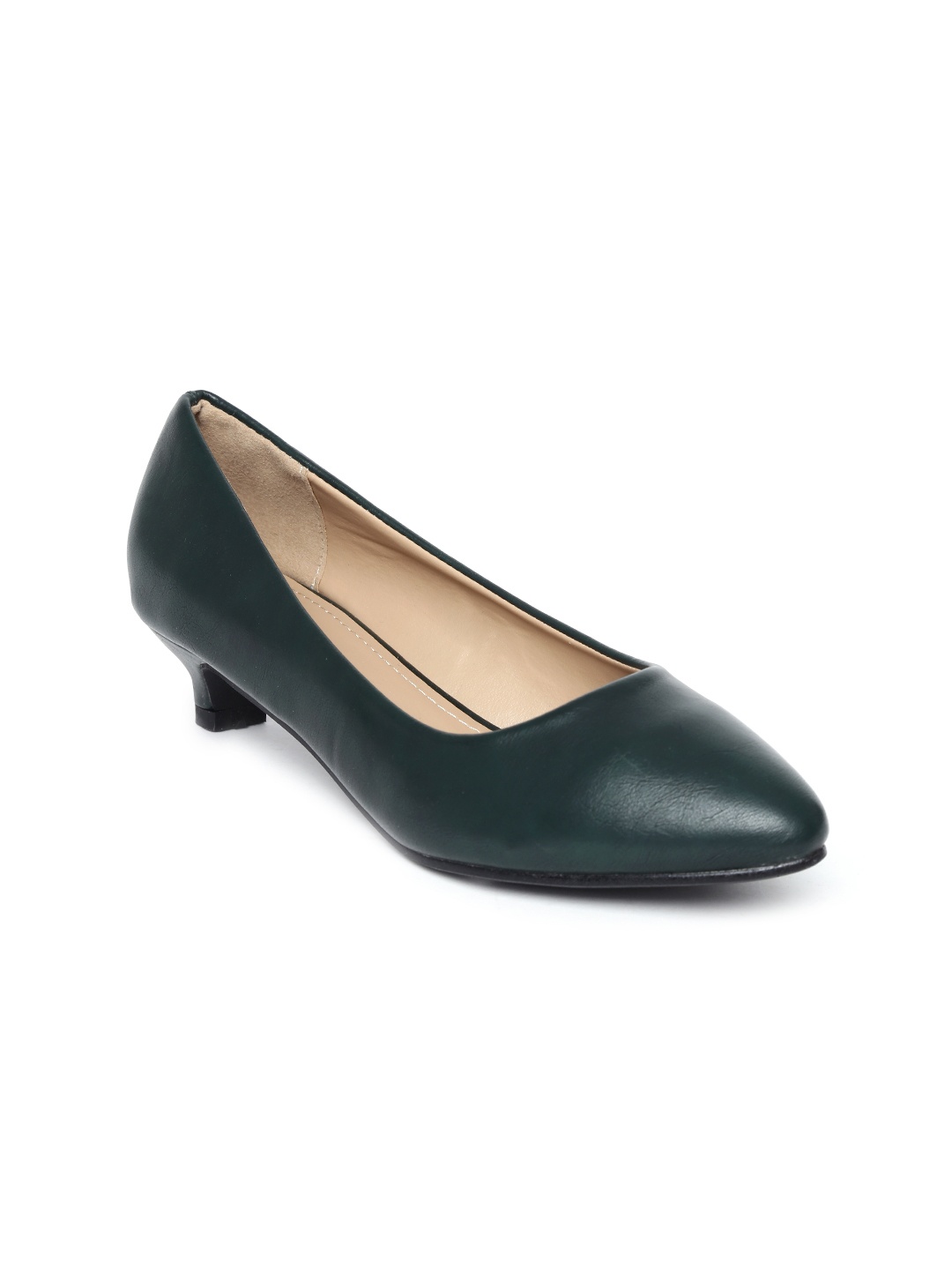 

Allen Solly Women Green Textured Pumps