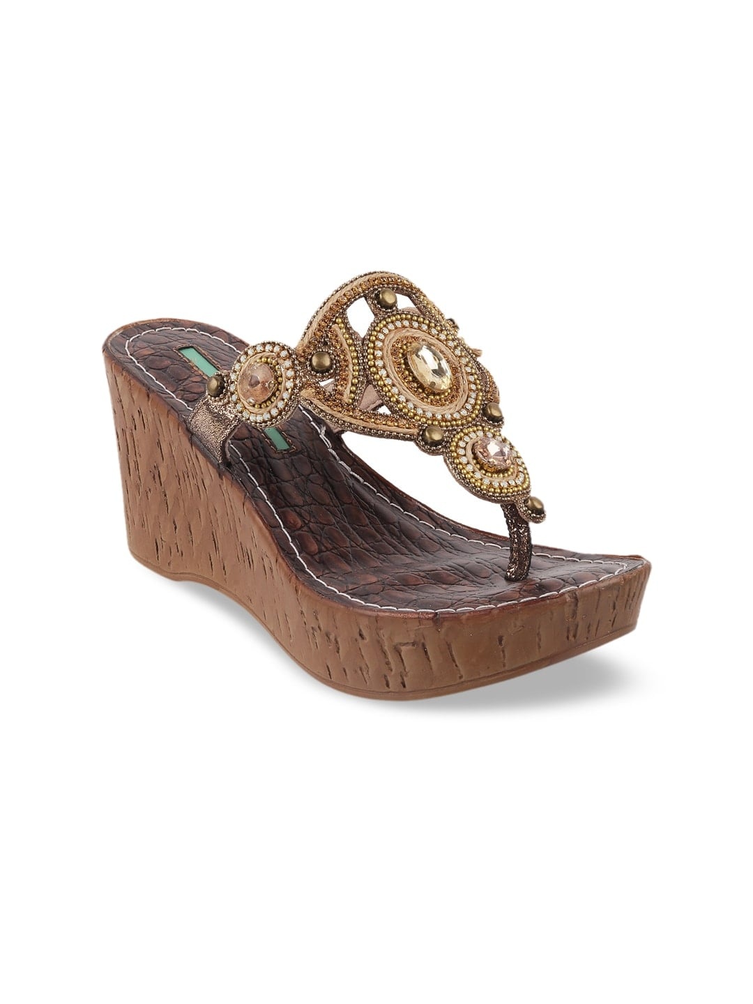 

Catwalk Women Gold-Toned Embellished Heels