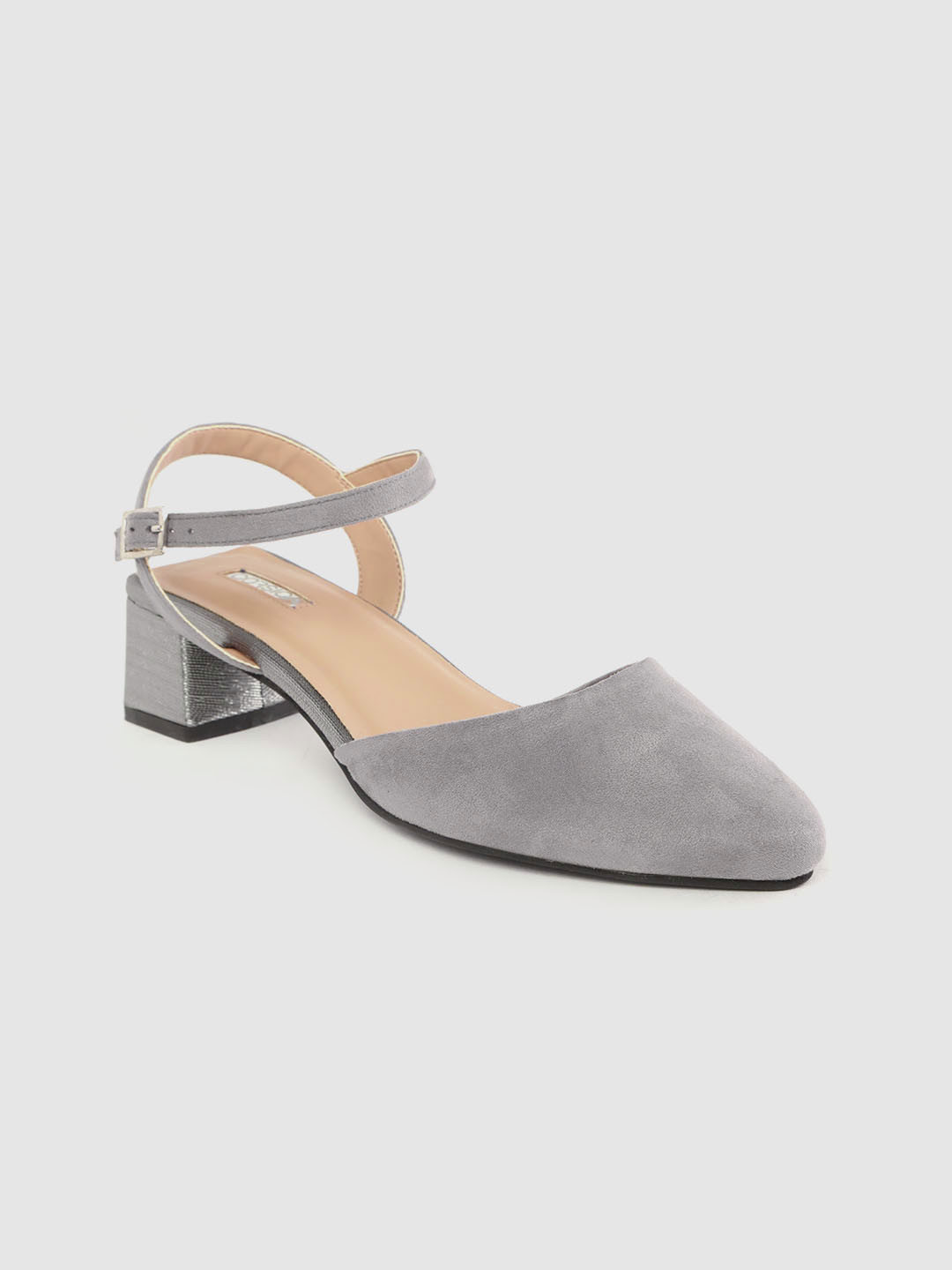 

CORSICA Women Grey Solid Pumps