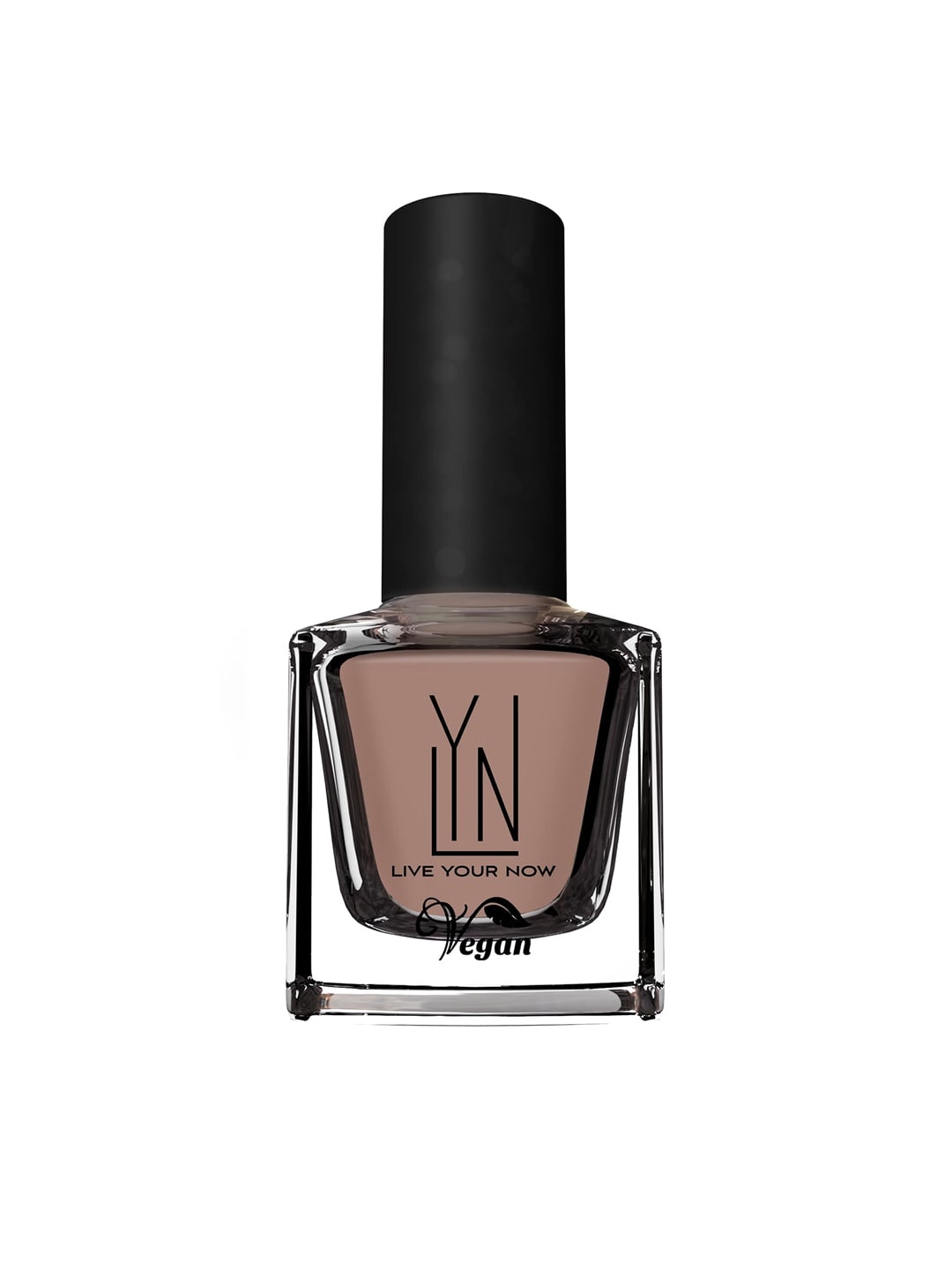 

LYN LIVE YOUR NOW Fast Dry Non Toxic Nail Polish - Decaf Americano, Coffee brown