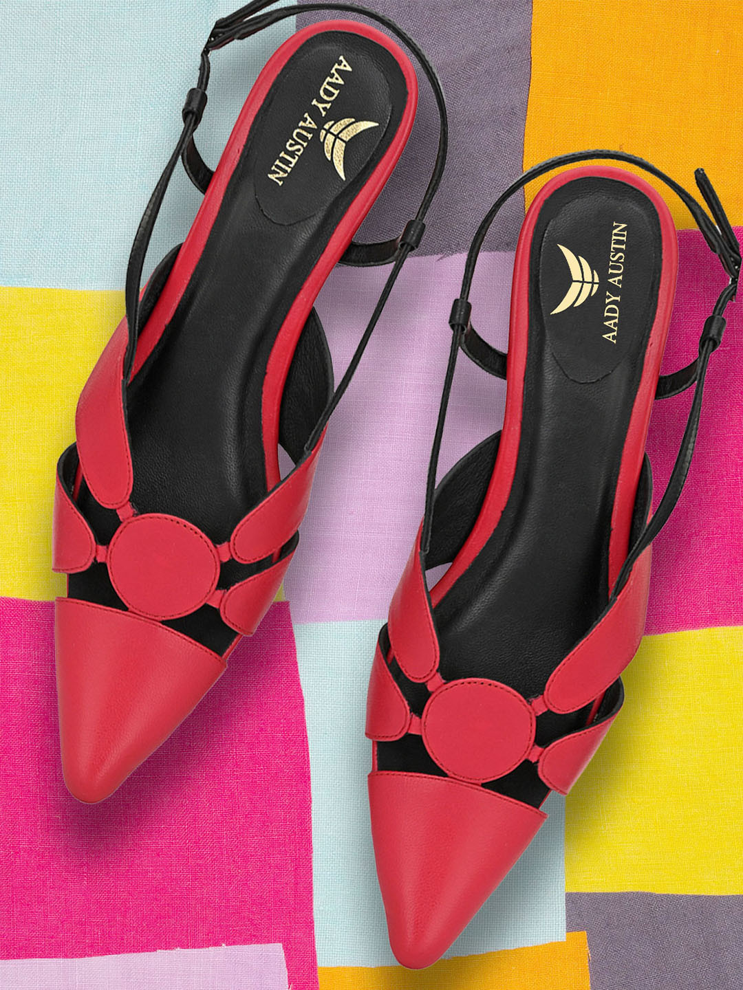 

AADY AUSTIN Women Pink Solid Pumps