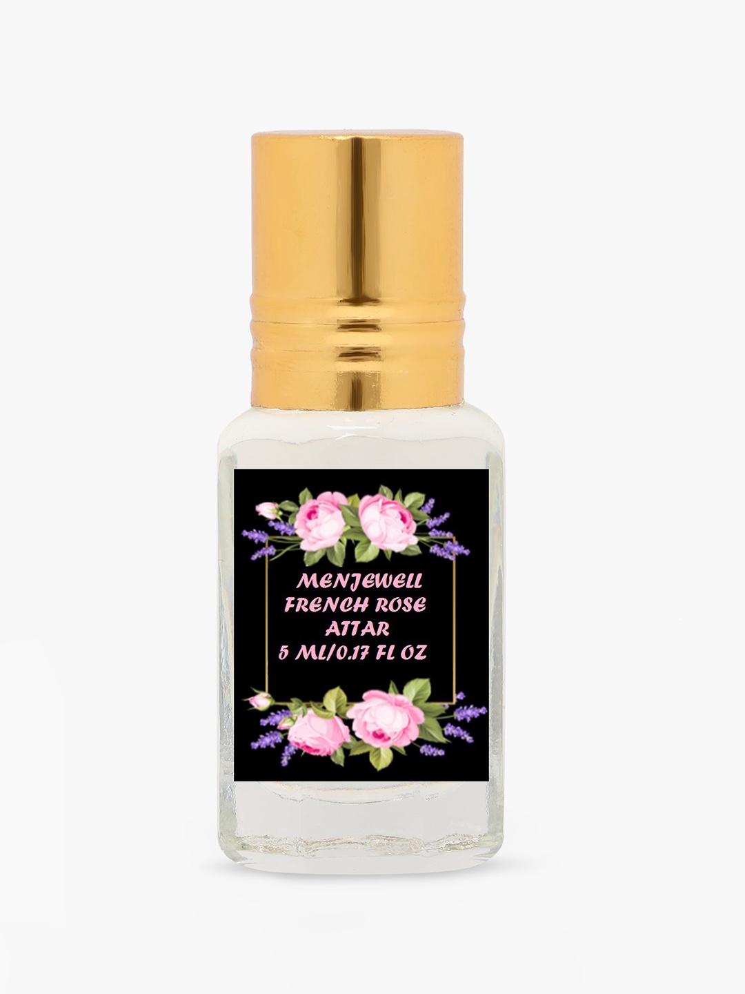 

Menjewell French Rose Attar Perfume 5ml, White