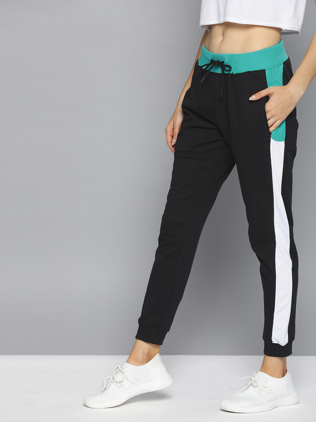 

Harvard Women Black Straight Fit Solid Joggers