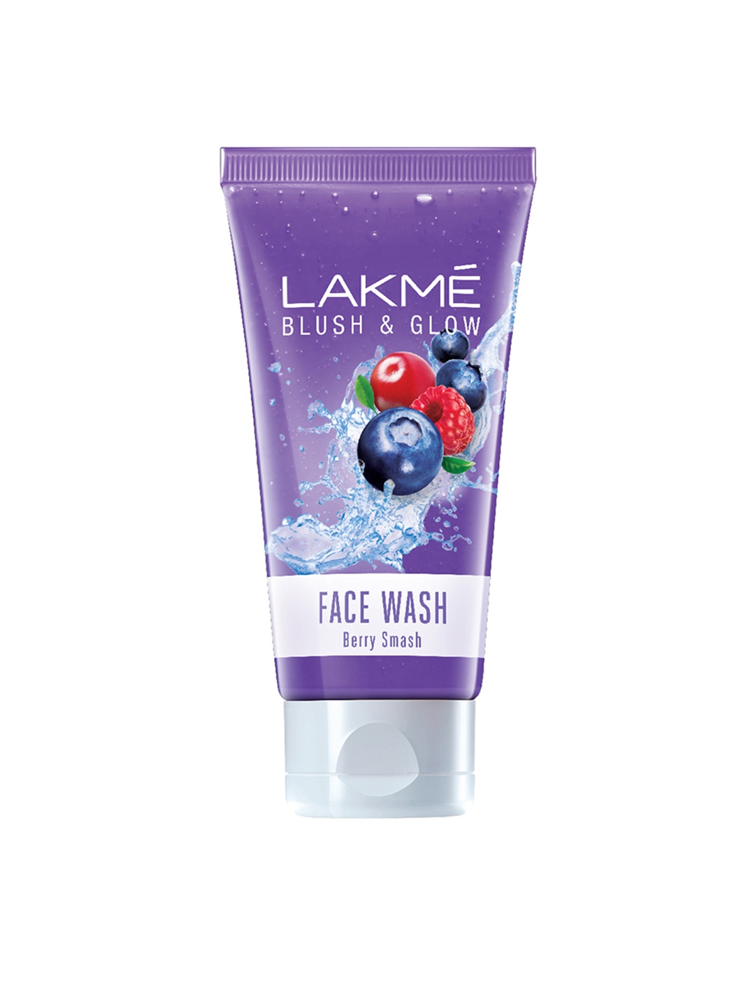 

Lakme Blush & Glow Berry Gel Face Wash With 100% Real Berry Extract, 50 g, Purple
