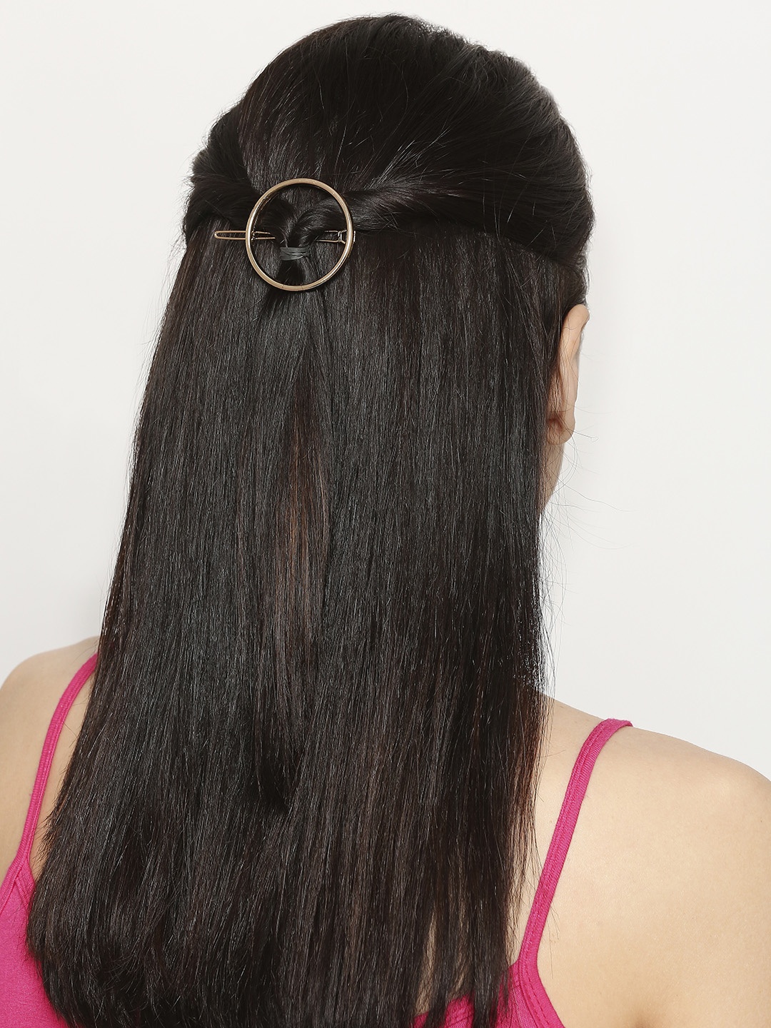 

OOMPH Gold-Toned Tic Tac Hair Clip