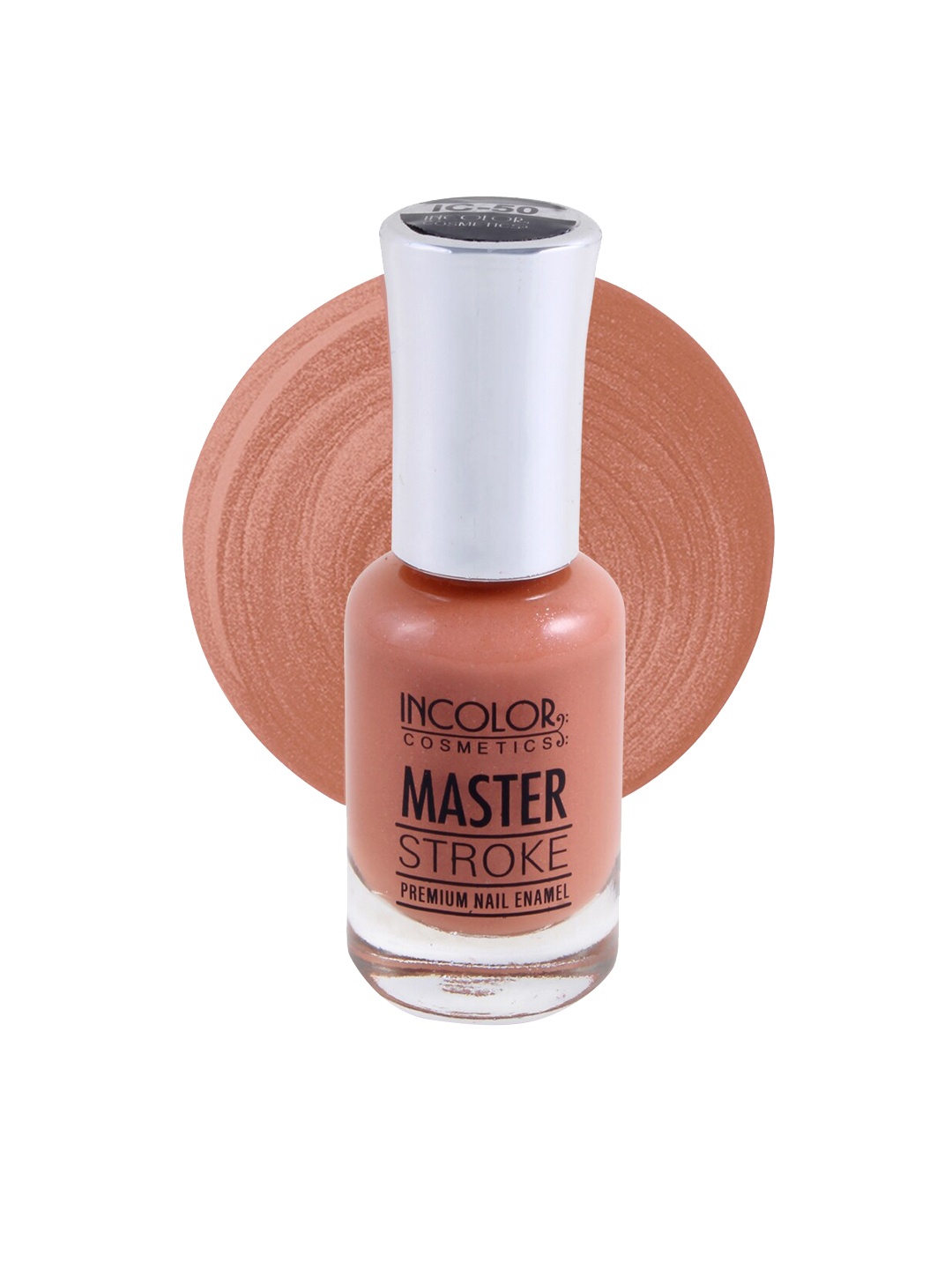 

INCOLOR Master Stroke Premium Nail Enamel 50 9.5 ml, Orange