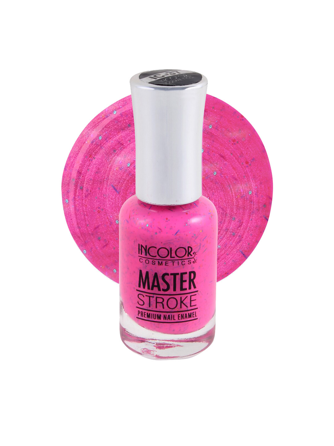 

INCOLOR Pink Master Stroke Premium Nail Enamel 37 9.5 ml
