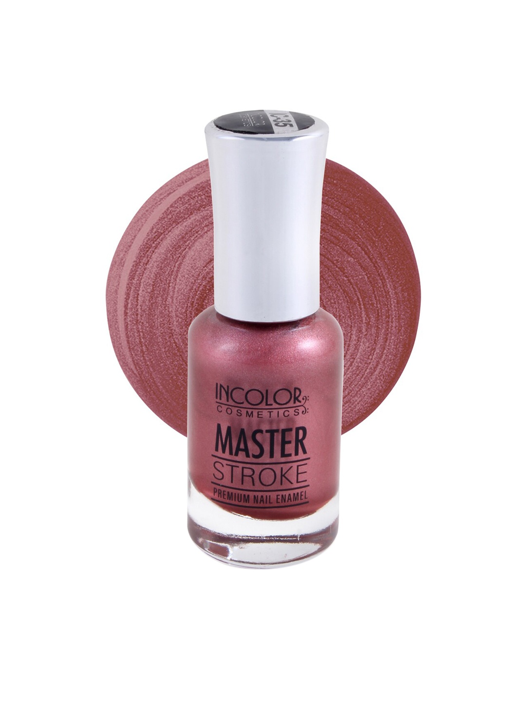 

INCOLOR Pink 35 Master Stroke Premium Nail Enamel 9.5ml