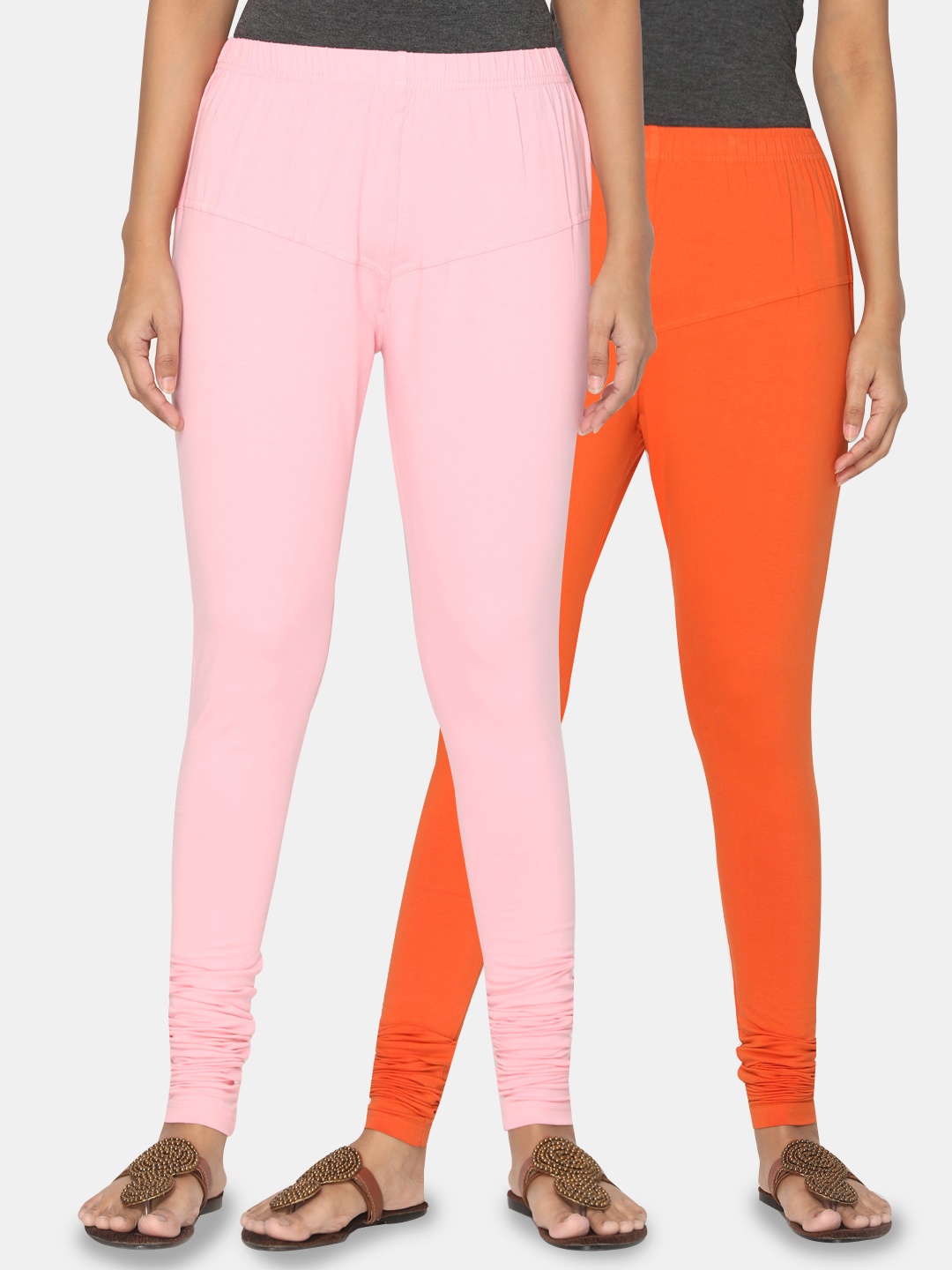 

TSG Bliss Women Pack of 2 Leggings, Pink