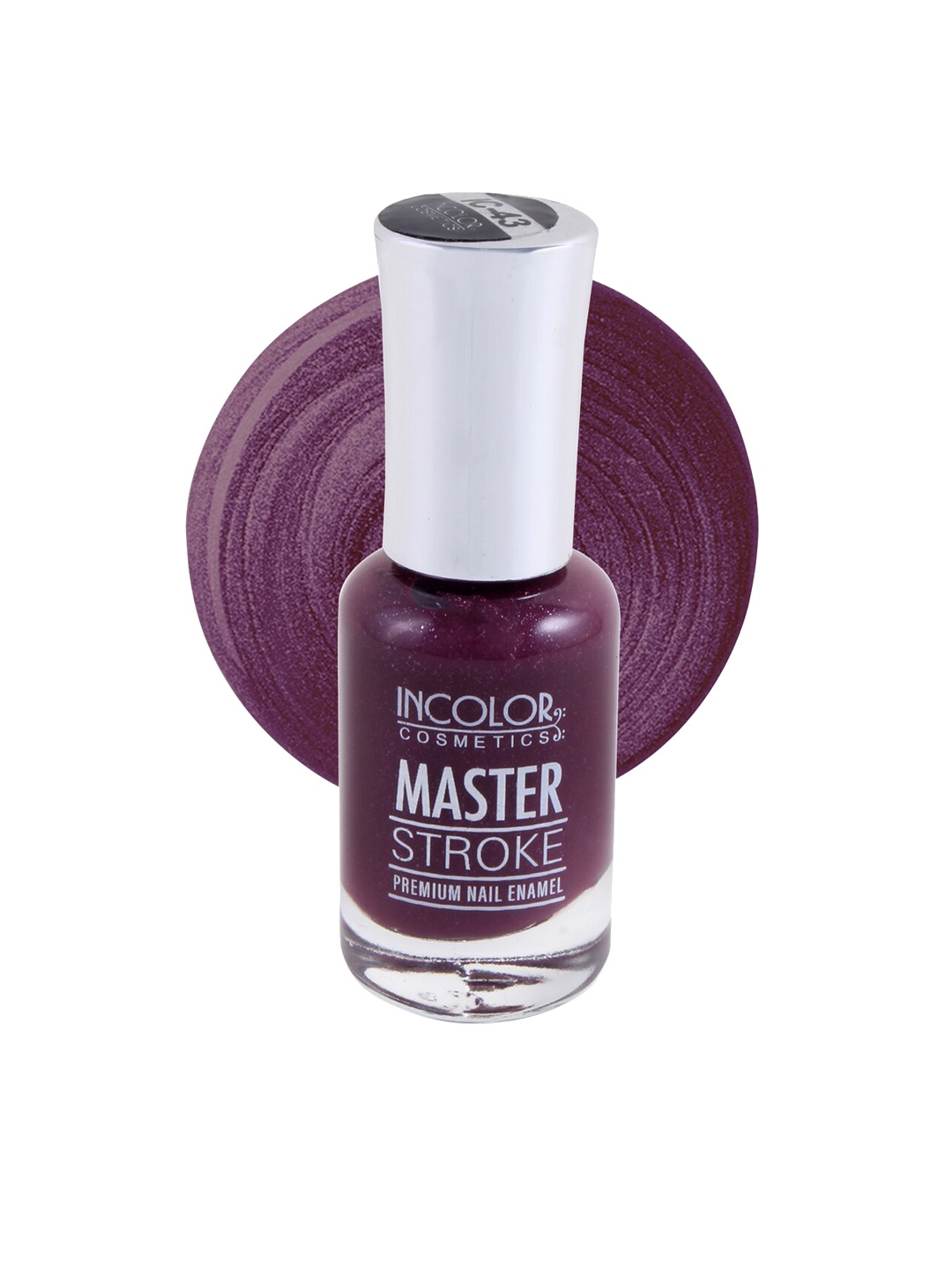 

INCOLOR Master Stroke Premium Nail Enamel 43 9.5 ml, Violet