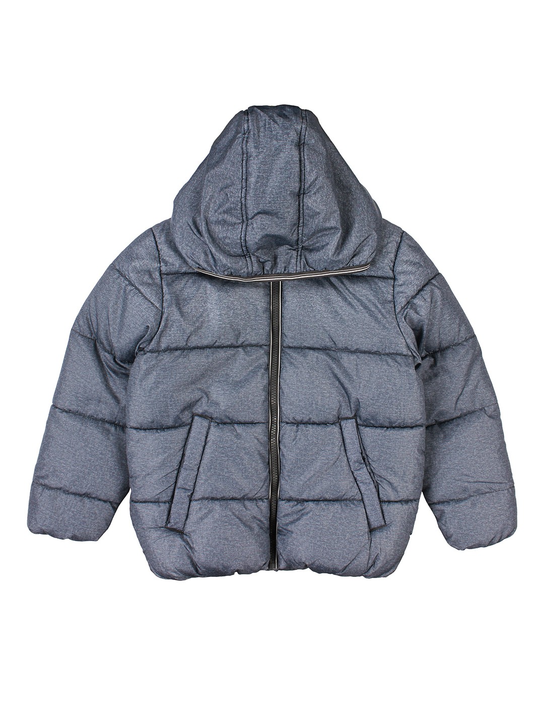 

Lil Lollipop Unisex Kids Grey Printed Insulator Puffer Jacket