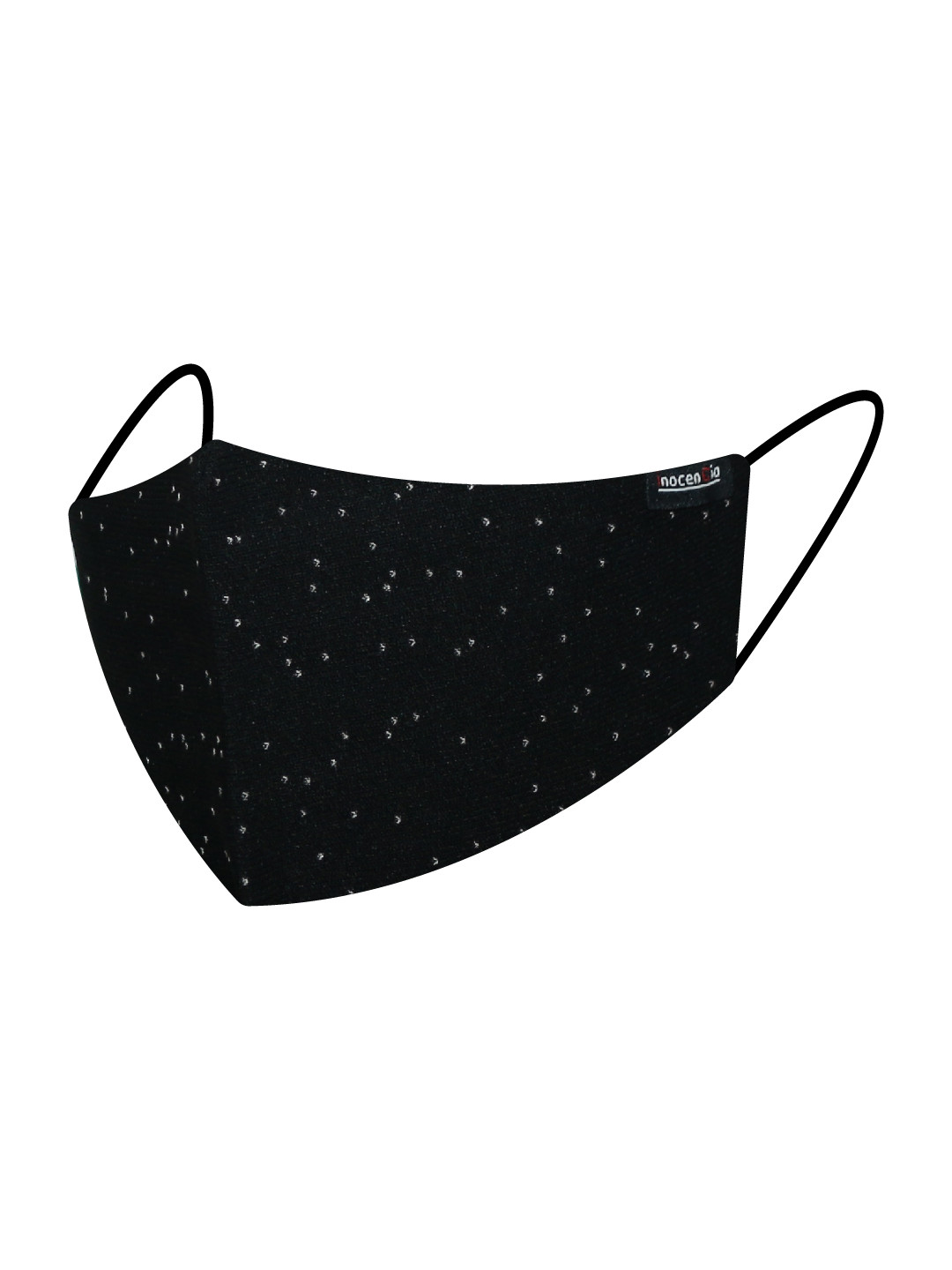 

inocenCia Unisex 2 Ply Reusable Outdoor Mask, Black