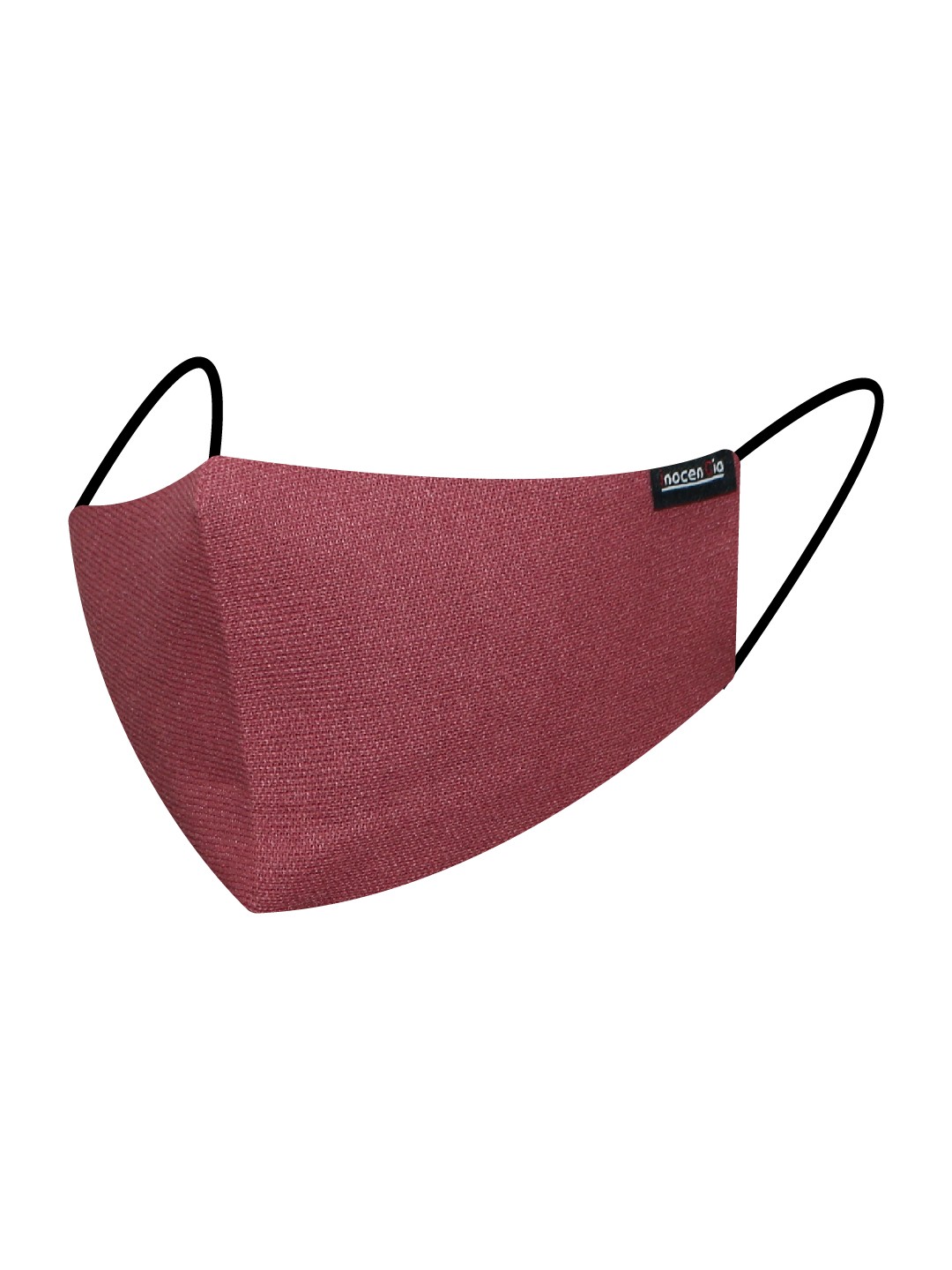 

inocenCia Unisex Pink Solid 2-Ply Reusable Cloth Mask