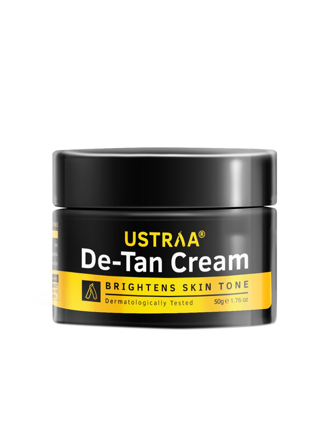 

Ustraa Men De-Tan Face Cream with Japanese Yuzu & Liquorice 50 g, White