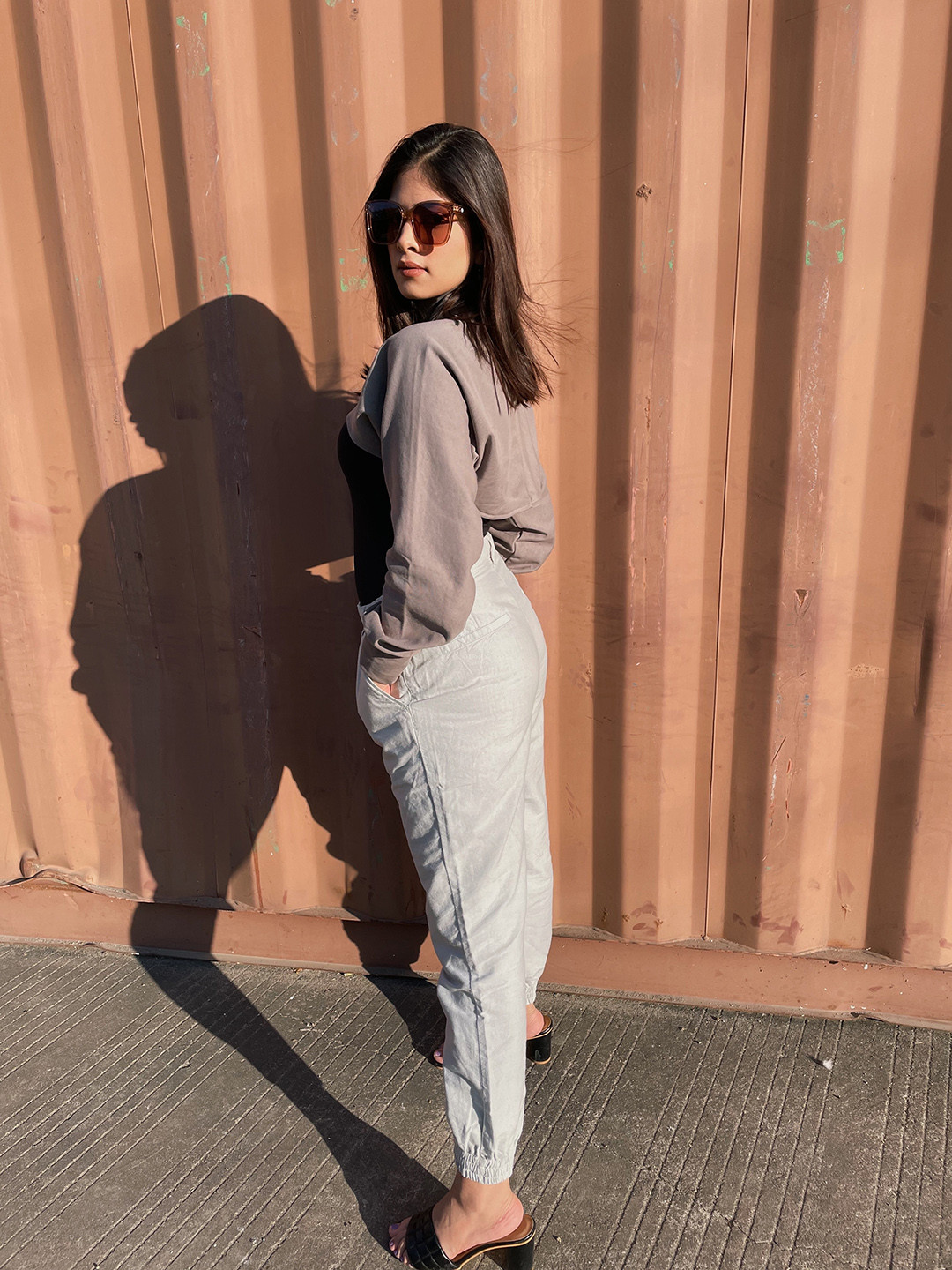 

Moda Rapido Women Grey Solid Pure Cotton Joggers
