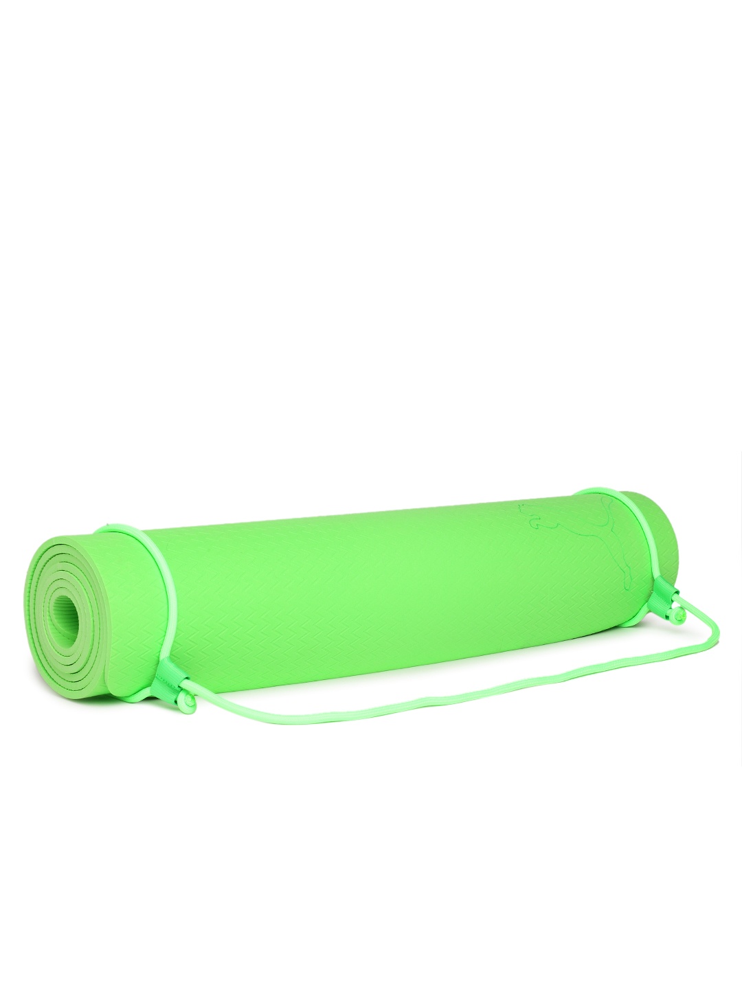 

Puma Unisex Green Solid Anti-Slip Reversible Yoga Mat