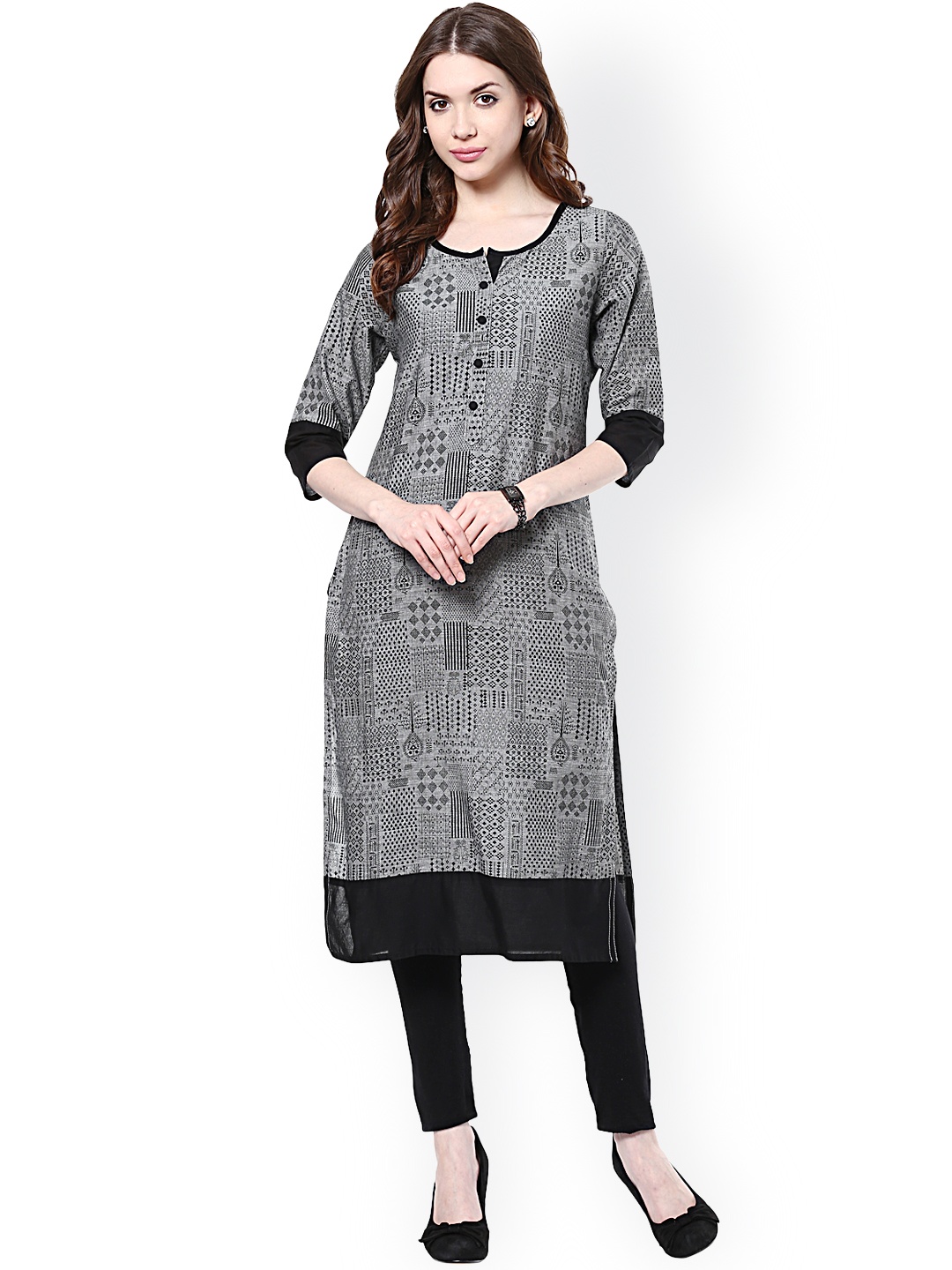 

Kira Grey Kurta