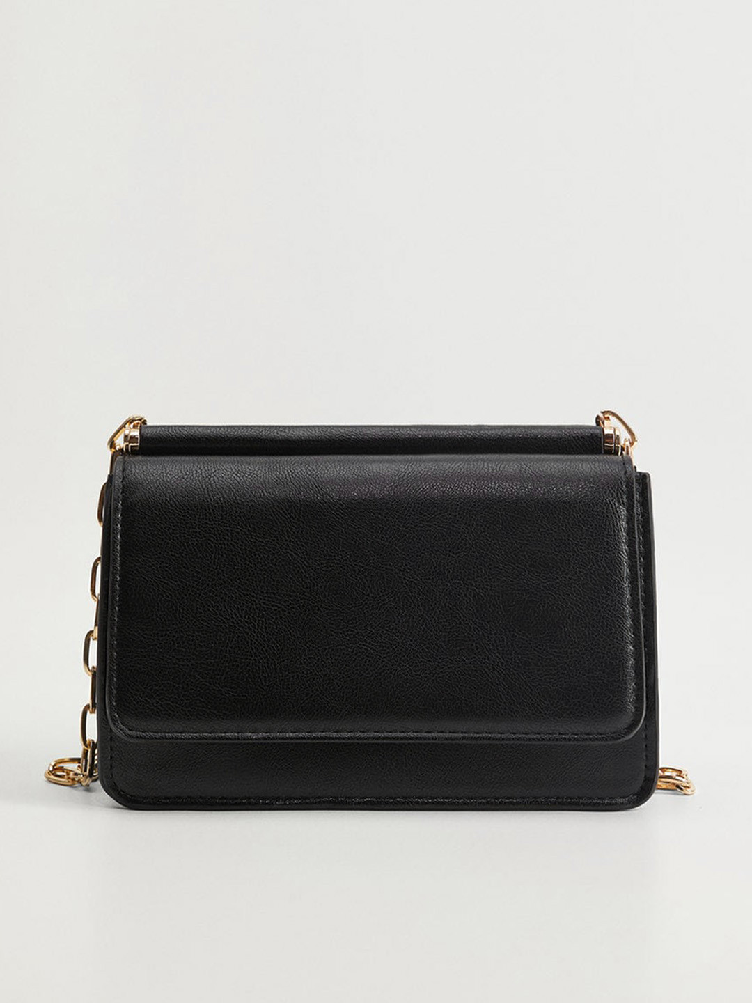 

MANGO Black Solid Sling Bag