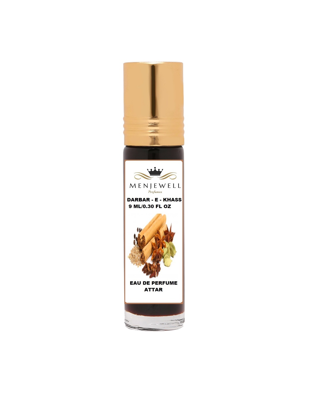 

Menjewell Darbar-E-Khass Attar Perfume 9ml, Transparent