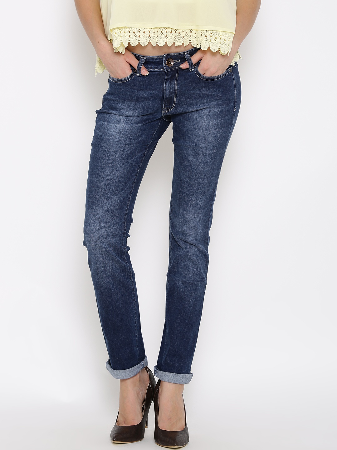 

Pepe Jeans Blue Washed Chelsea Fit Jeans
