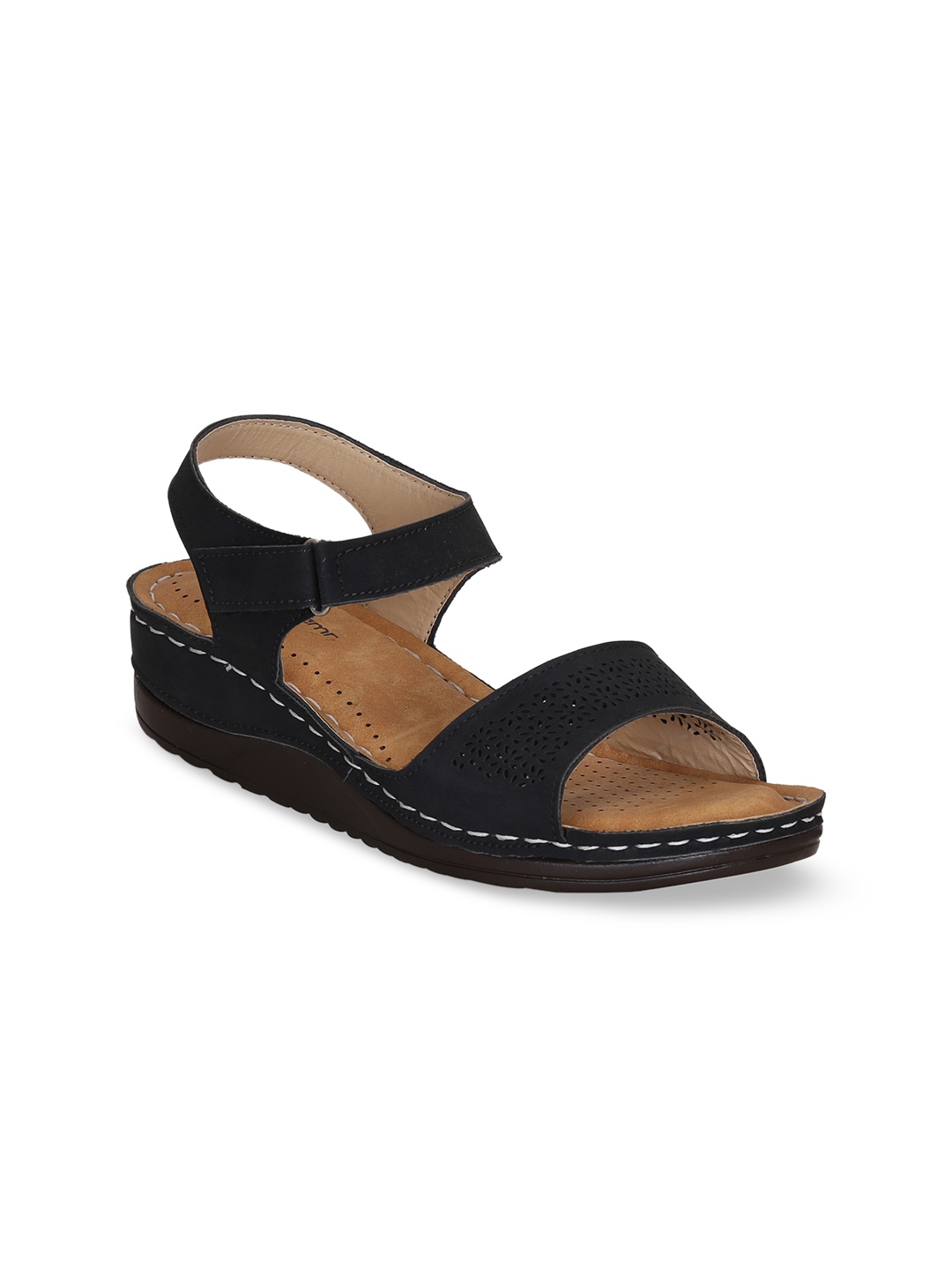 

Get Glamr Women Black Solid Sandals
