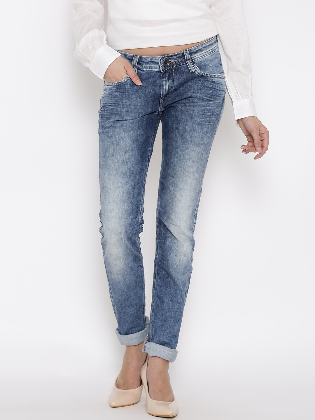 

Pepe Jeans Blue Frisky Fit Jeans