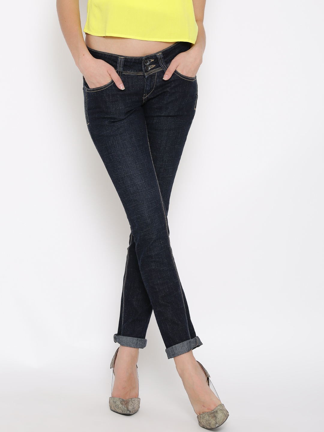 

Pepe Jeans Navy Pixie Fit Jeans, Navy blue