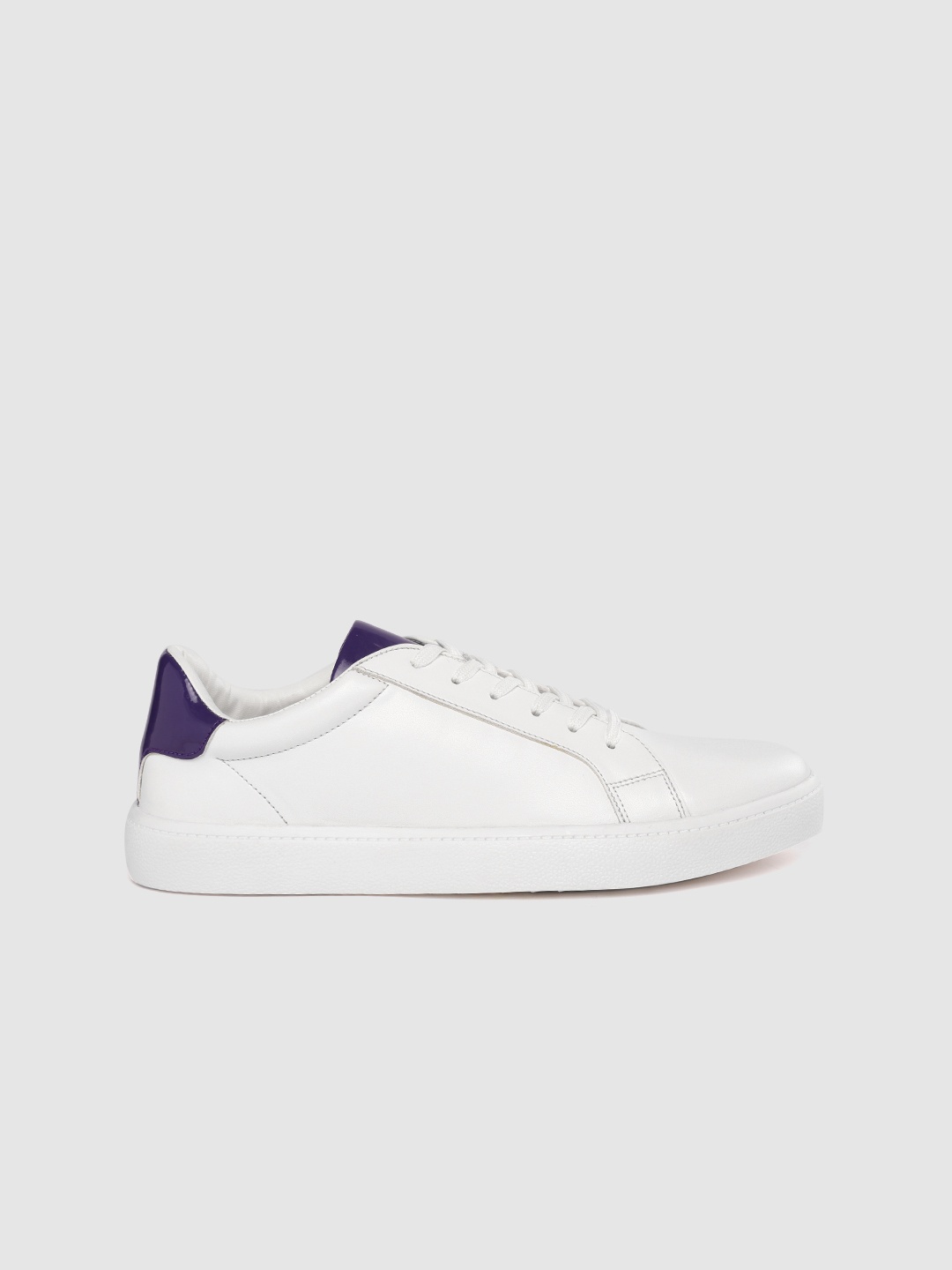 

DressBerry Women White Solid Sneakers