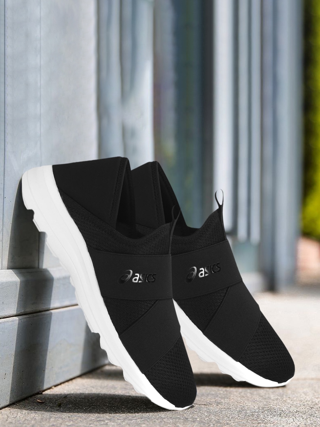 

ASICS Men Black Synthetic GEL-TORRANCE SLIP-ON Shoes