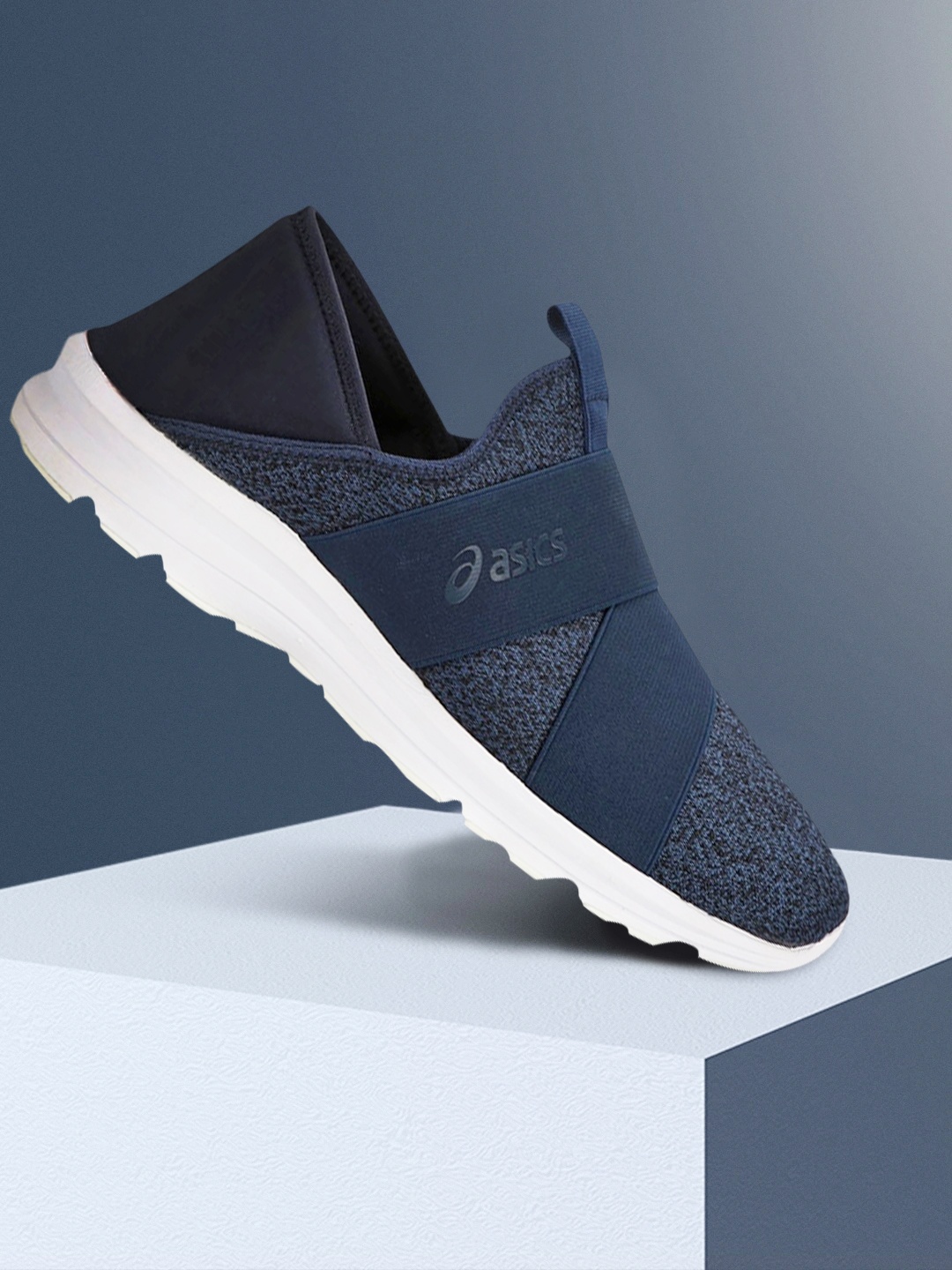 

ASICS Men Navy Blue Gel-Torrance Slip-On Sports Shoes
