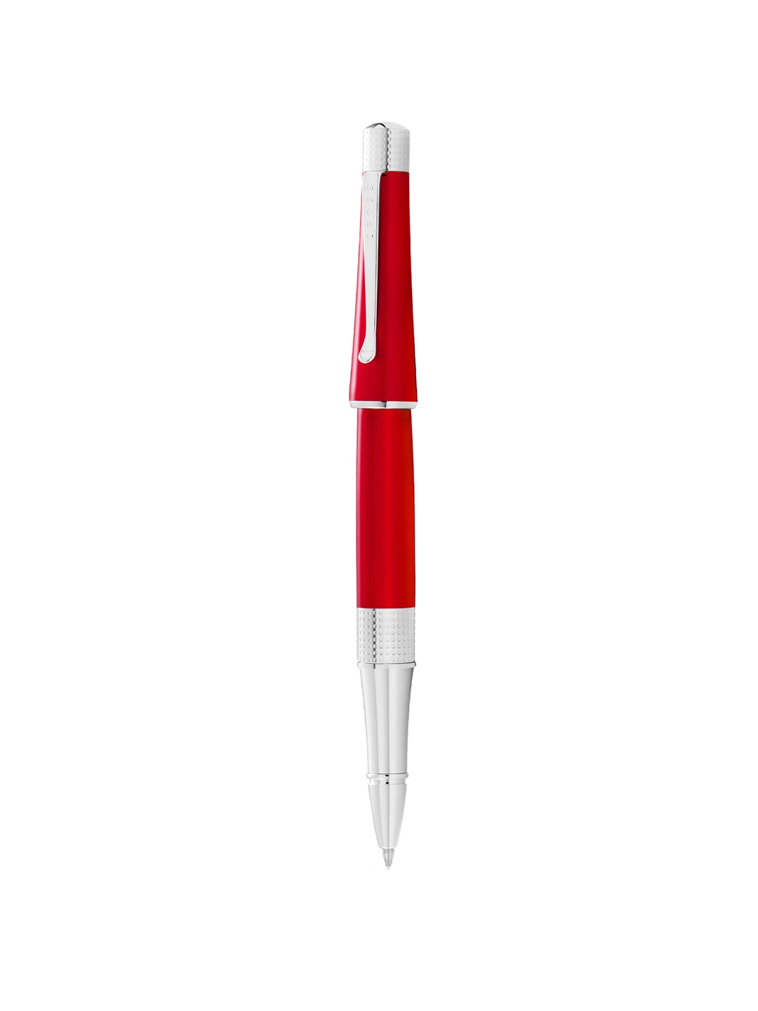 

Cross Silver-Toned & Red Beverly Lacquer With Chrome Appointments