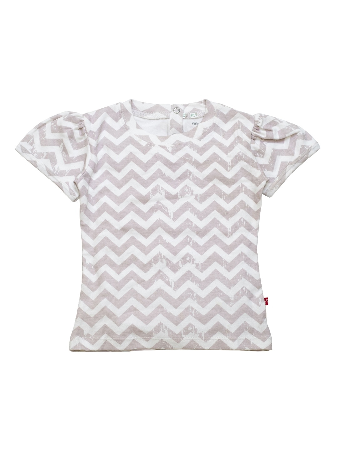 

Nino Bambino Girls Lavender Printed Sustainable Top