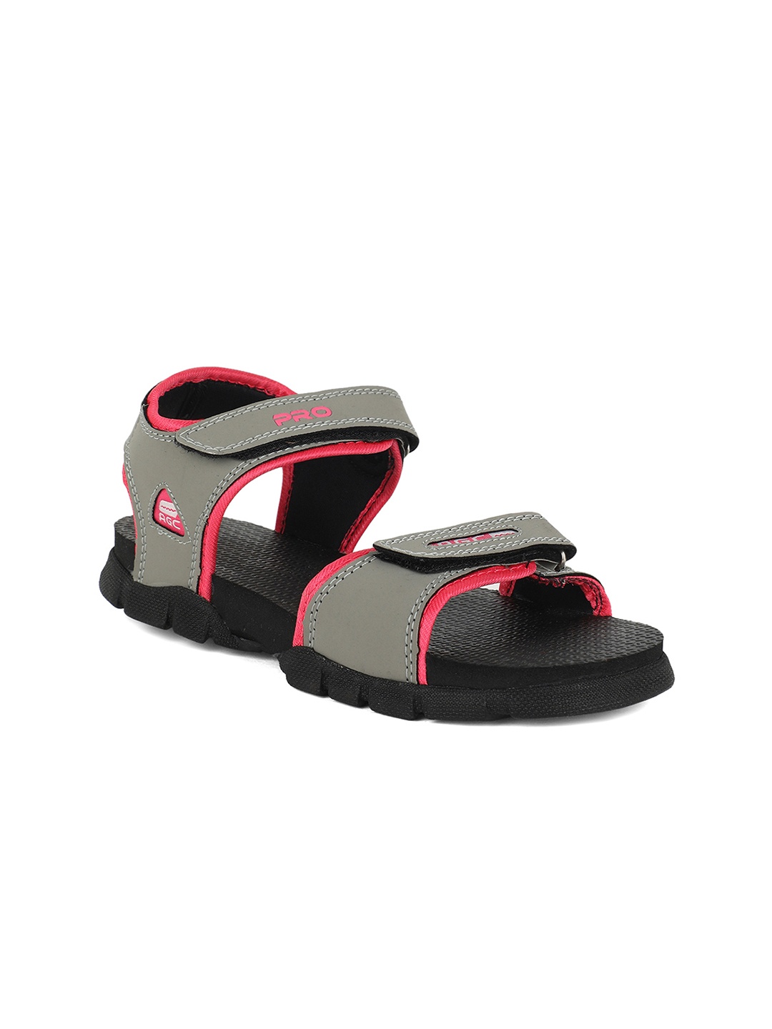 

Khadims Women Grey Sports Sandals