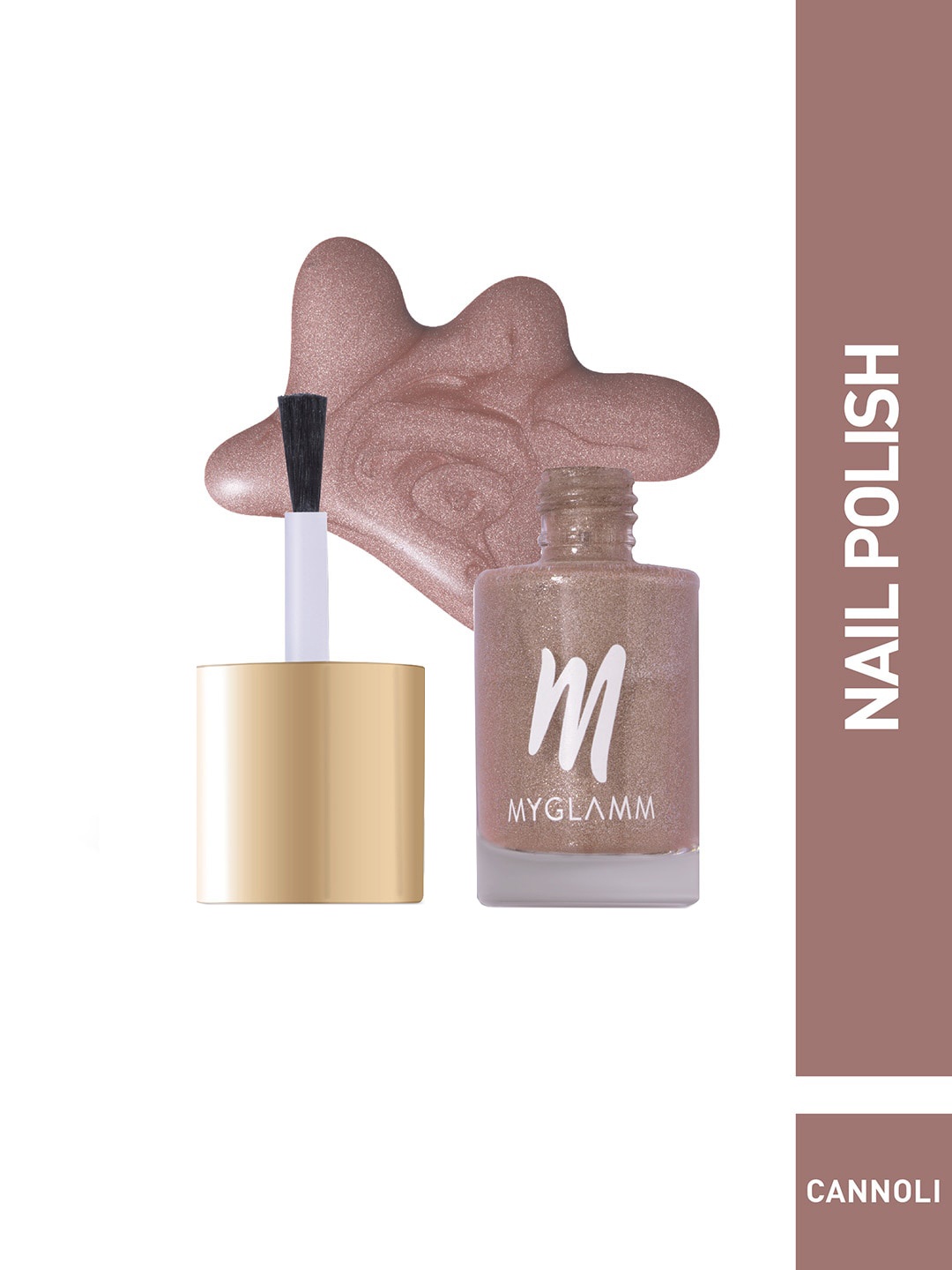 

MyGlamm Wandurlust Sand Matt Nail Paint-Cannoli-11ml, Nude