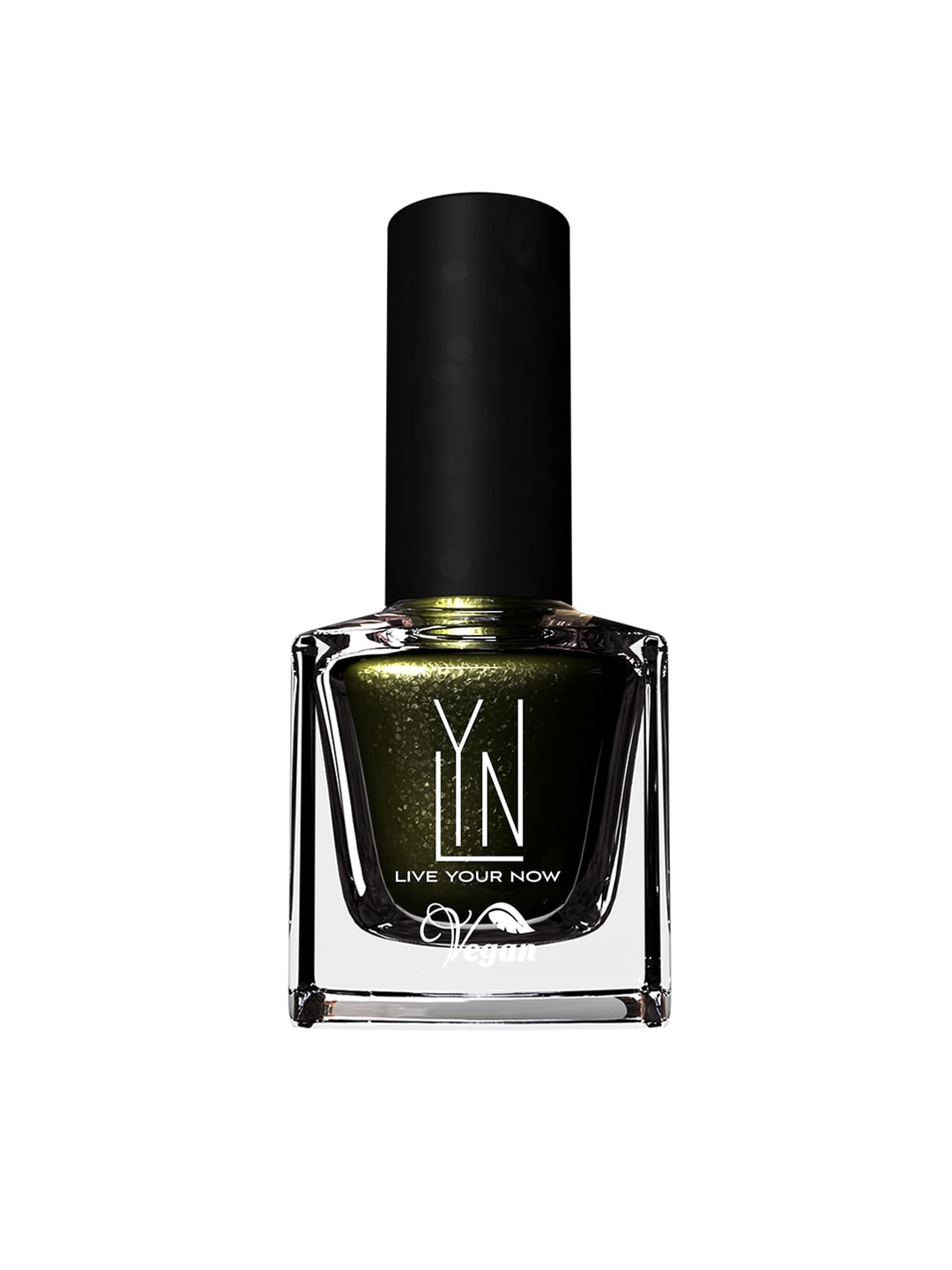 

LYN LIVE YOUR NOW Nail Lacquer Black Bombay Night - 8 ml, Gold