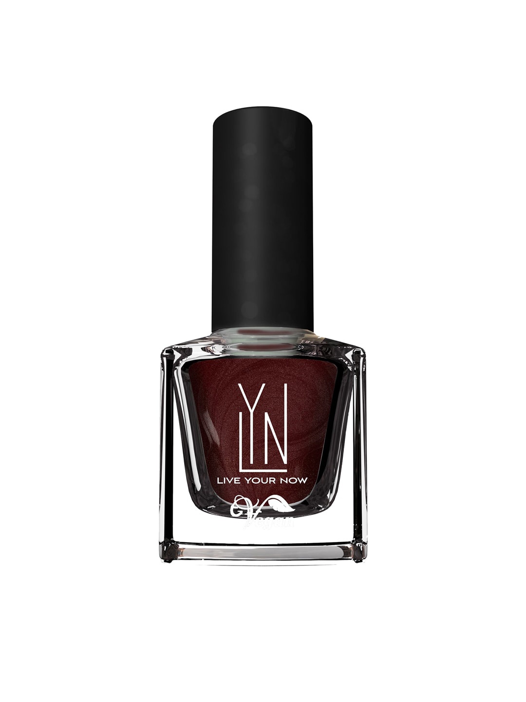 

LYN LIVE YOUR NOW Fast Dry Non Toxic Nail Polish - Lets Toast, Maroon