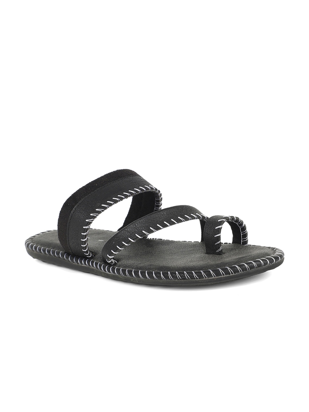 

Khadims Men Black Sandals