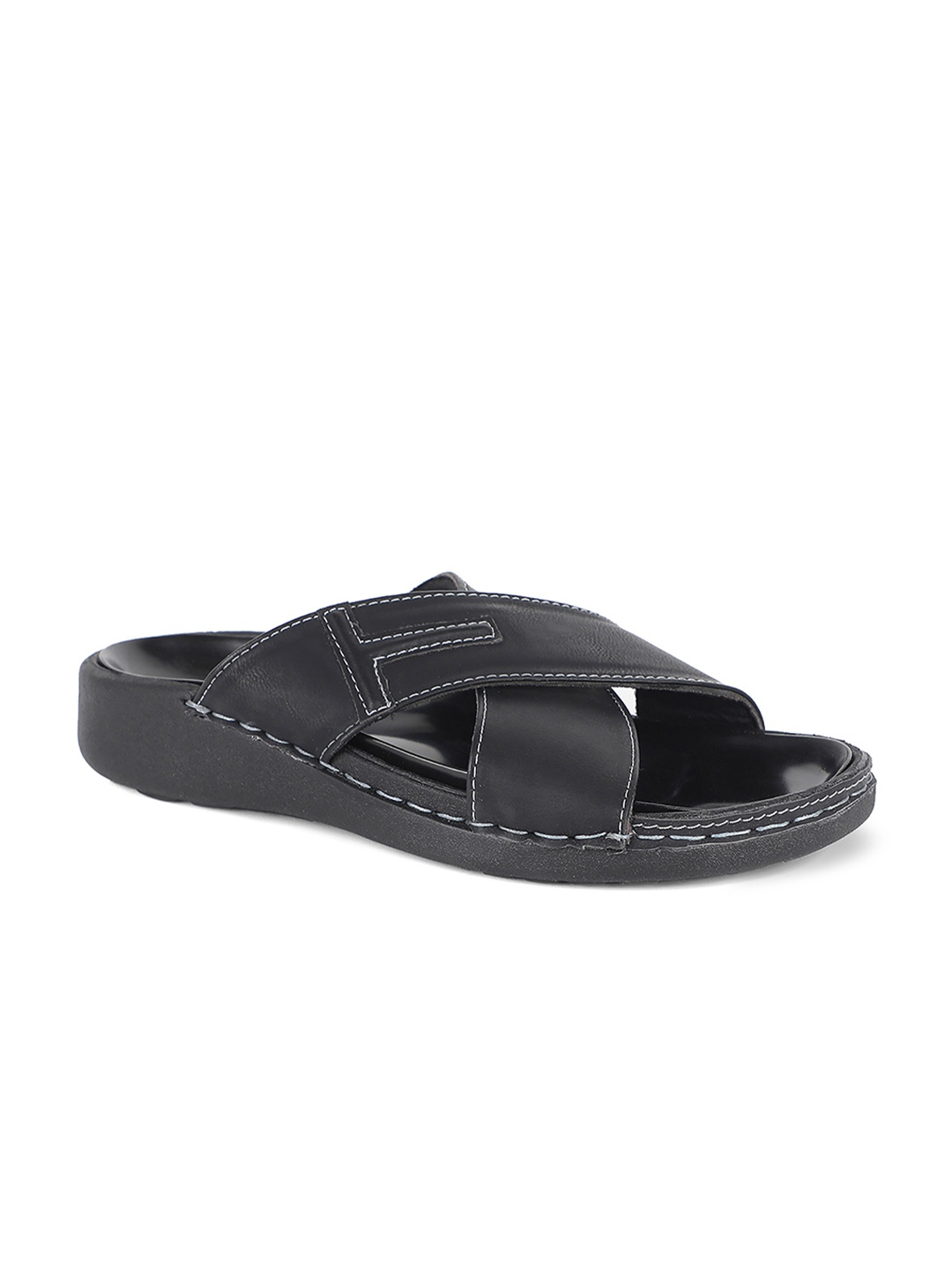 

Khadims Men Black Sandals