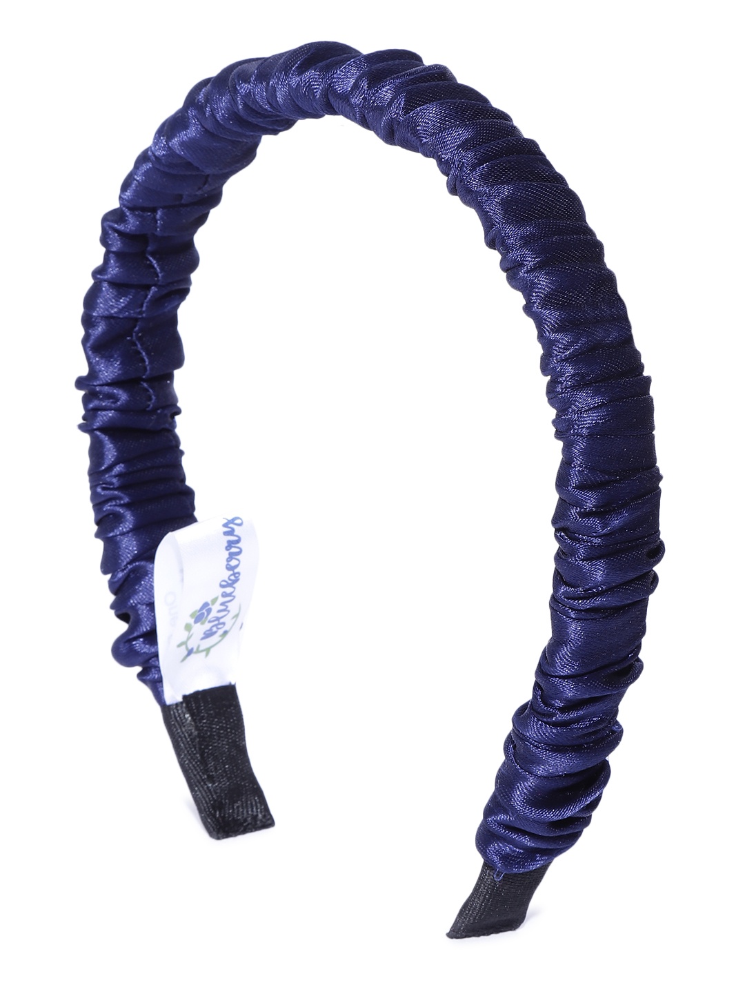 

Blueberry Women Navy Blue Crinkled Hairband