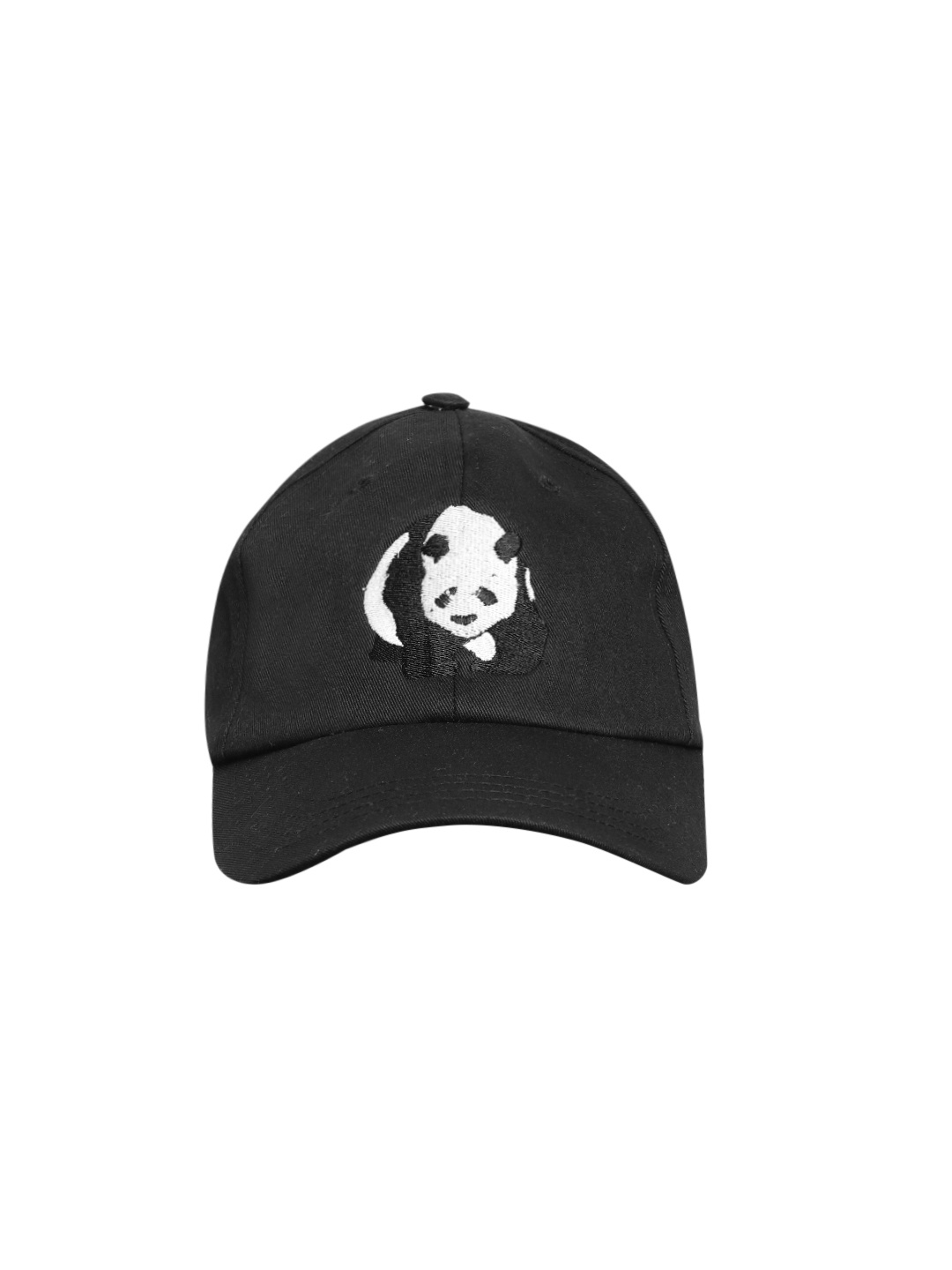

Blueberry Unisex Black & White Panda Pure Cotton Embroidered Baseball Cap