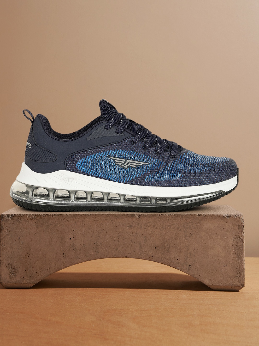 

Red Tape Men Navy Blue Air + Walking Shoes