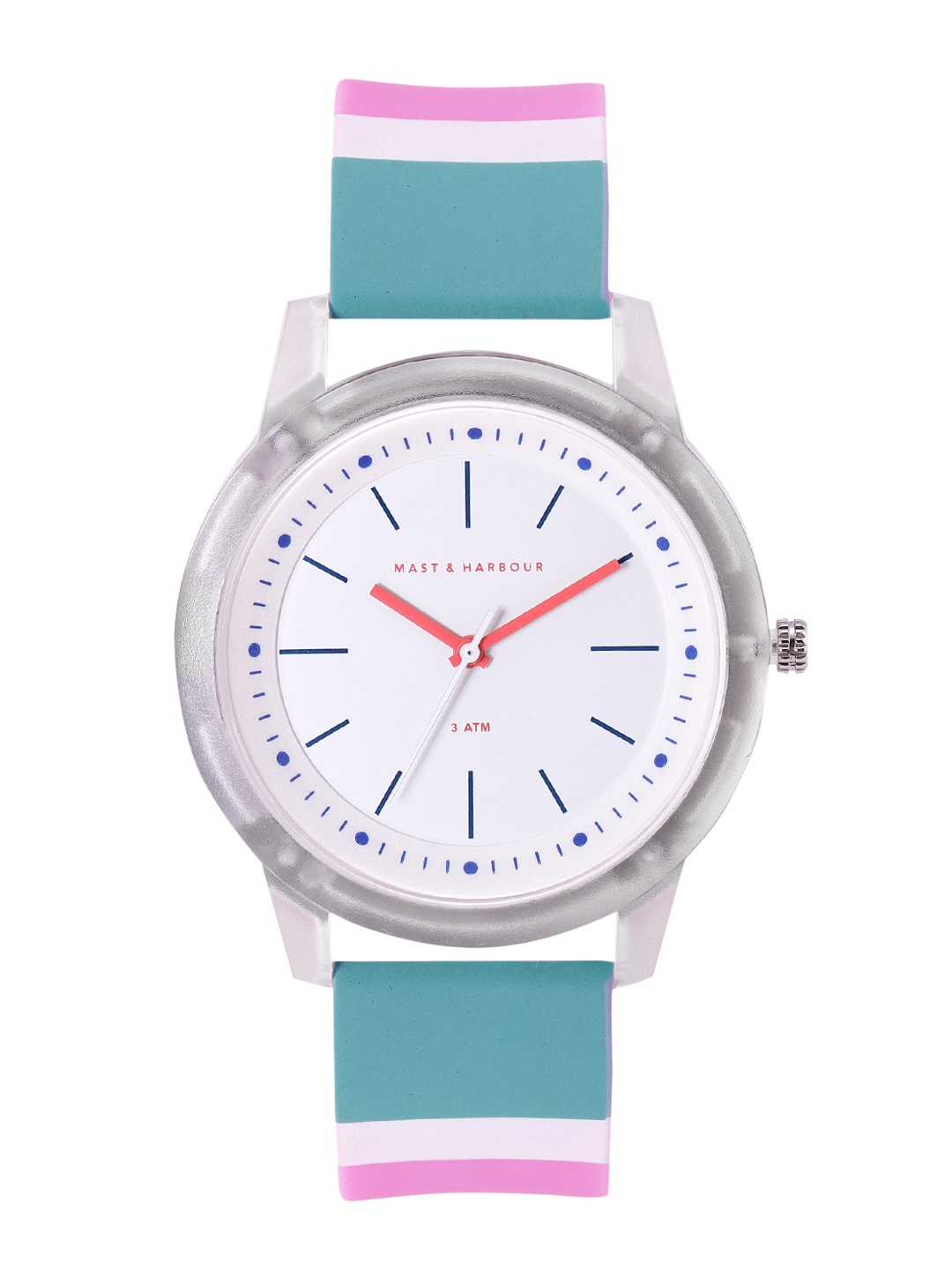 

Mast & Harbour Women White Analogue Watch MFB-PN-SM-04